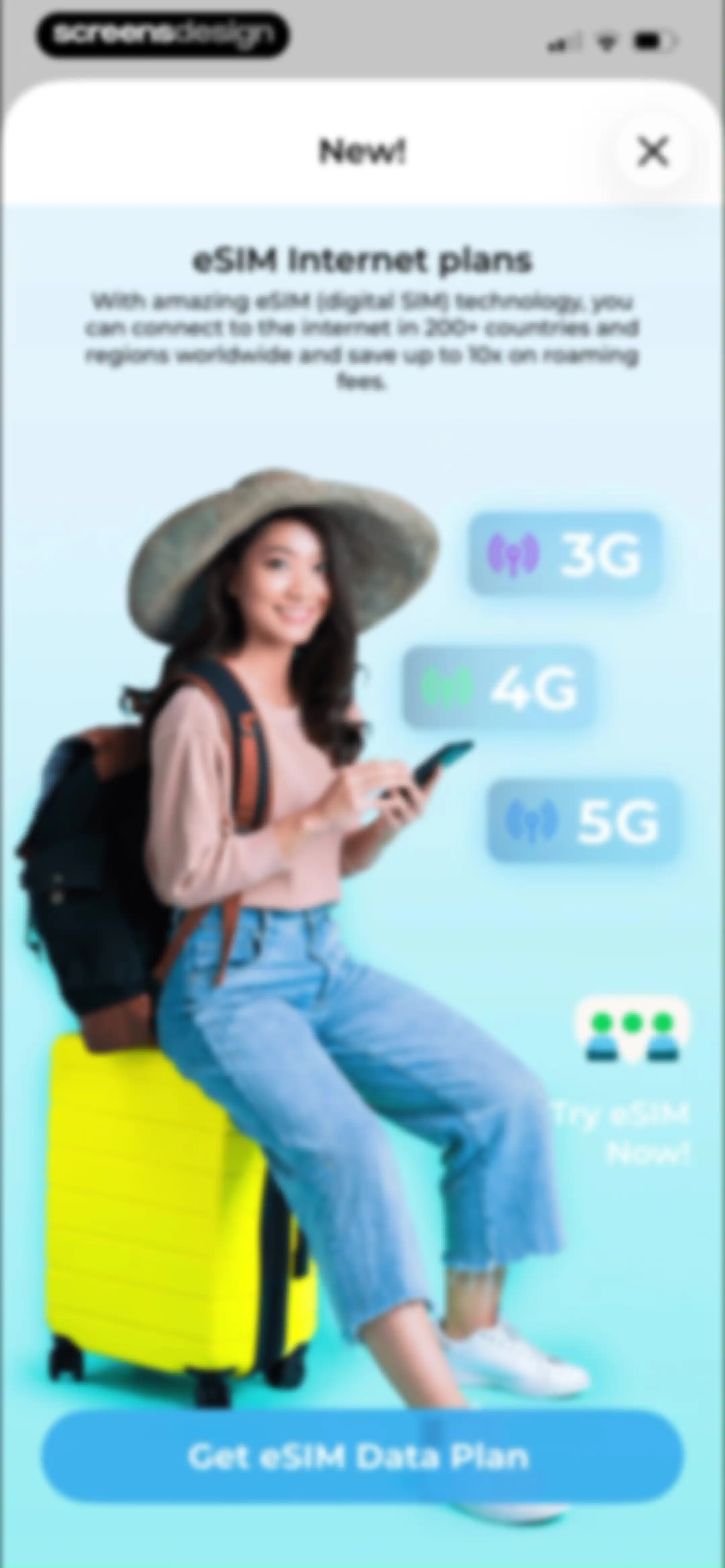 OnPhone: Second Number & eSIM screen 46
