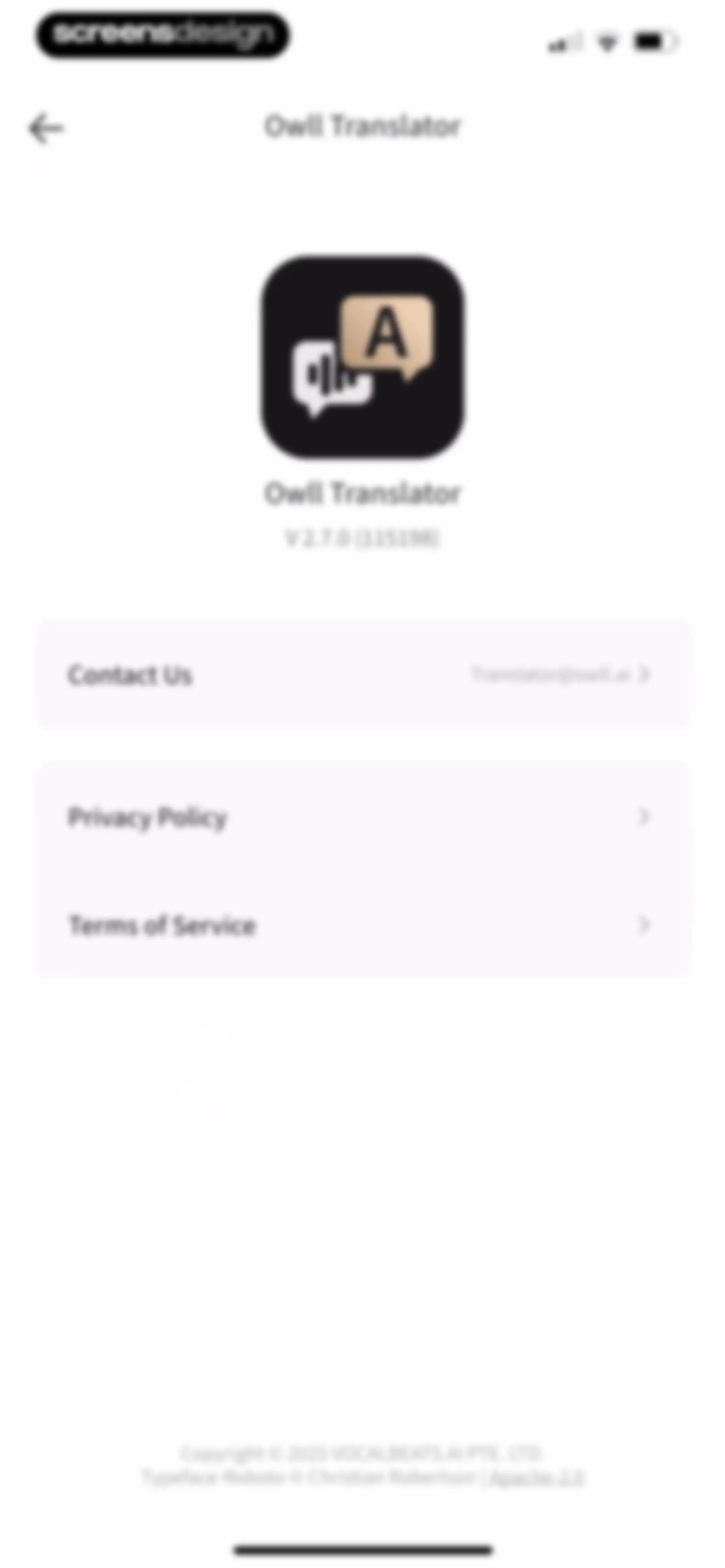 Owll Translator：AI Voice Clone screen 69
