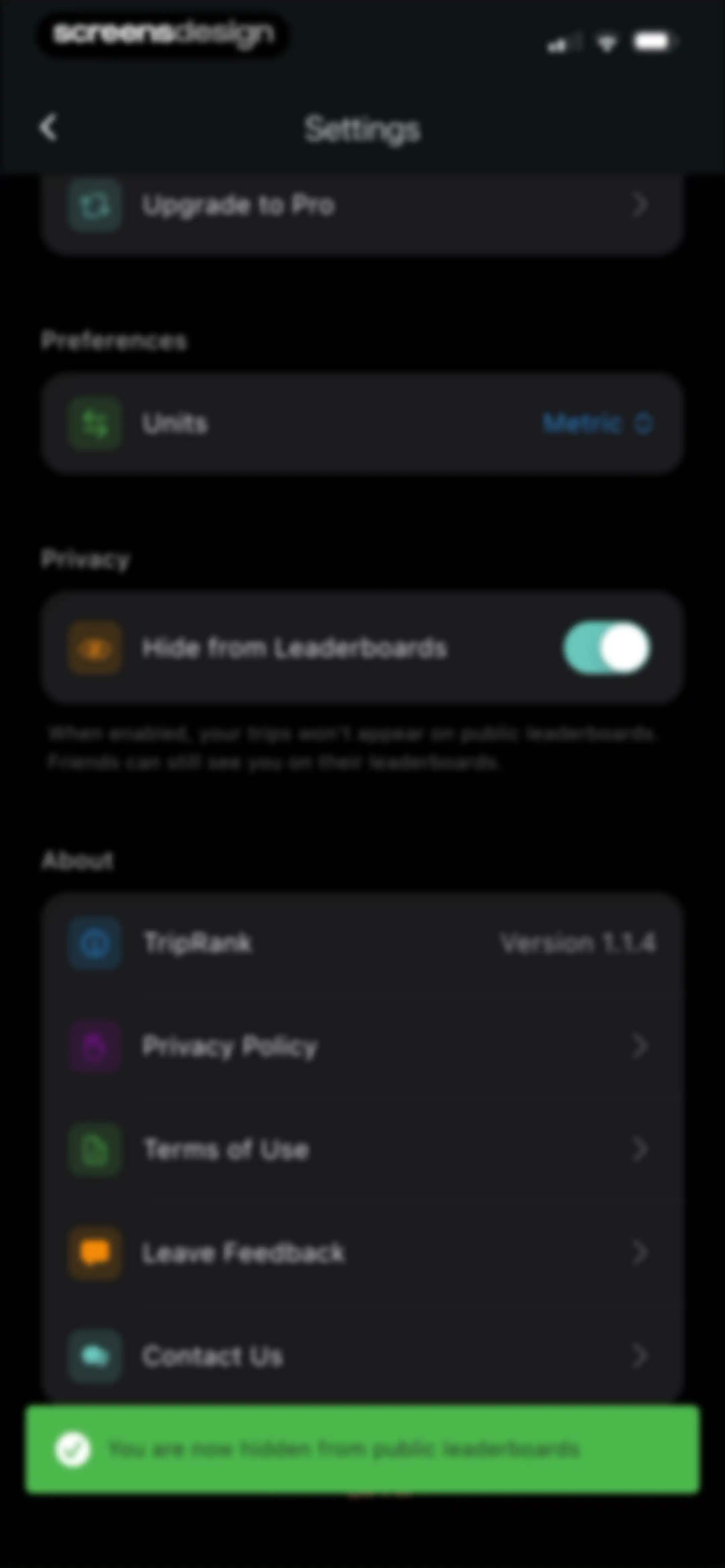 TripRank - Speed Tracker screen 57