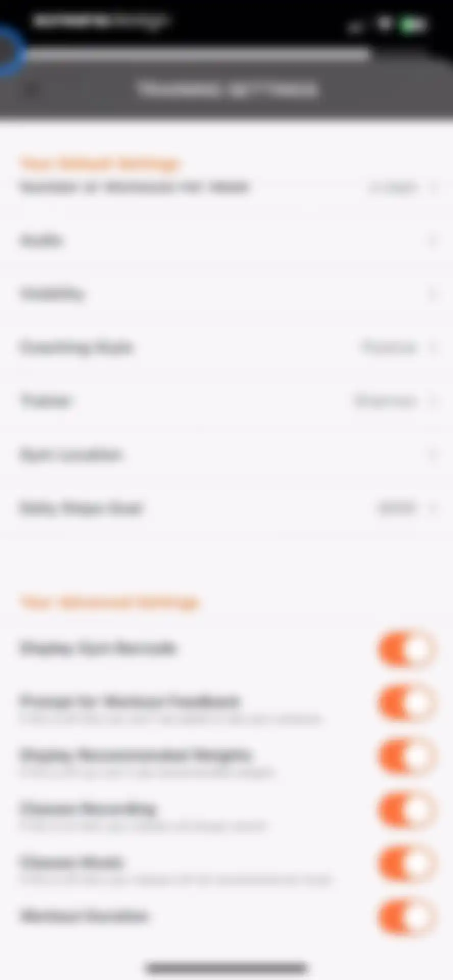 SHRED: Gym & Home Workouts screen 103