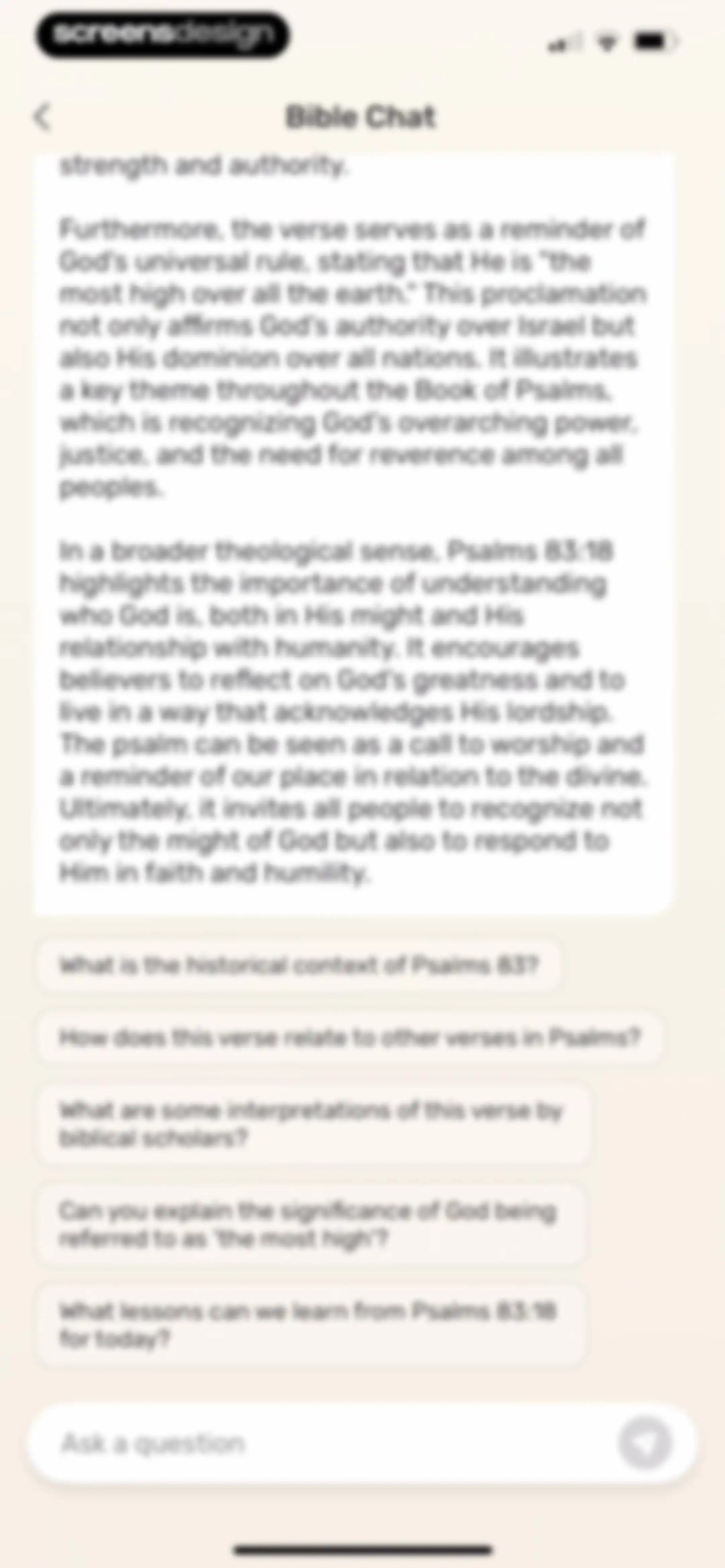 Bible Study - Manna screen 55