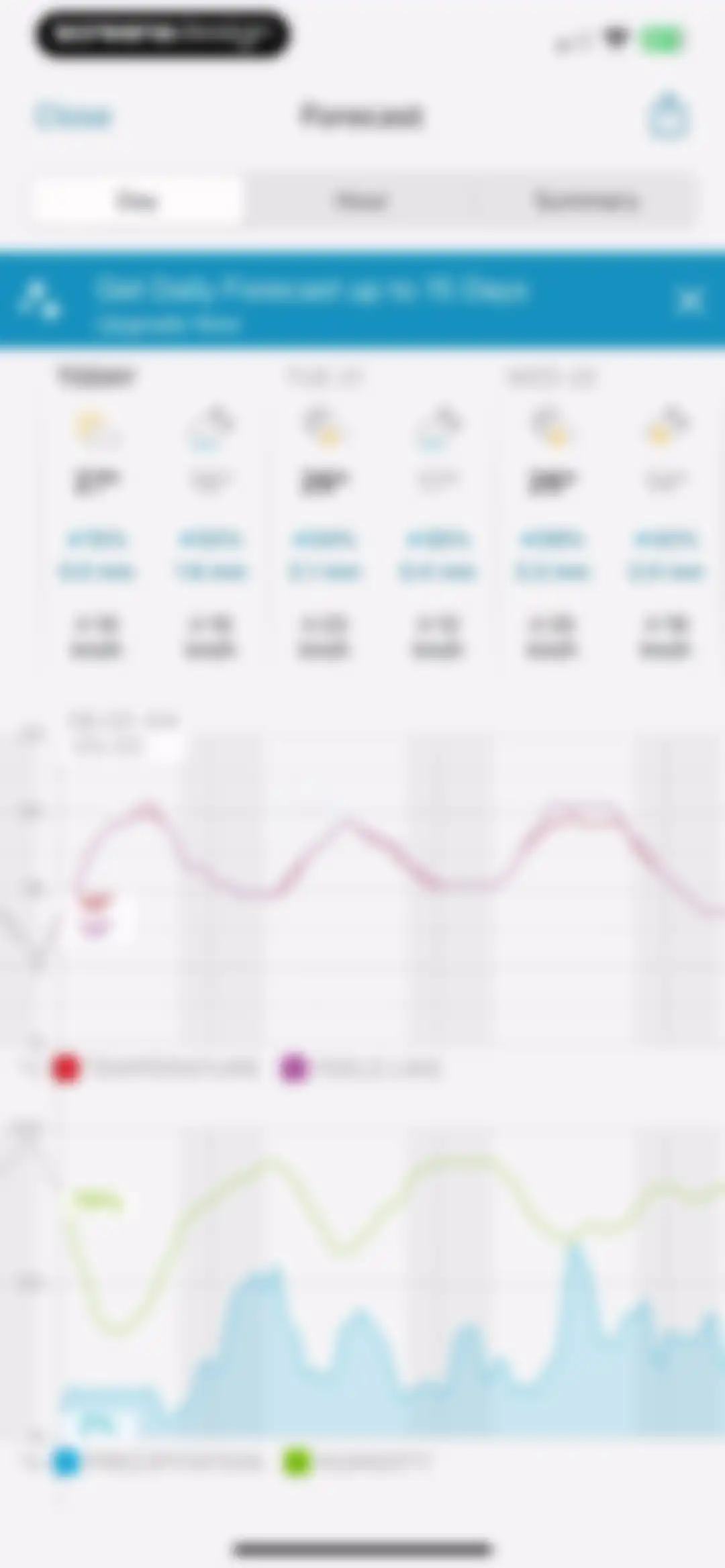 Weather Underground: Local Map screen 12