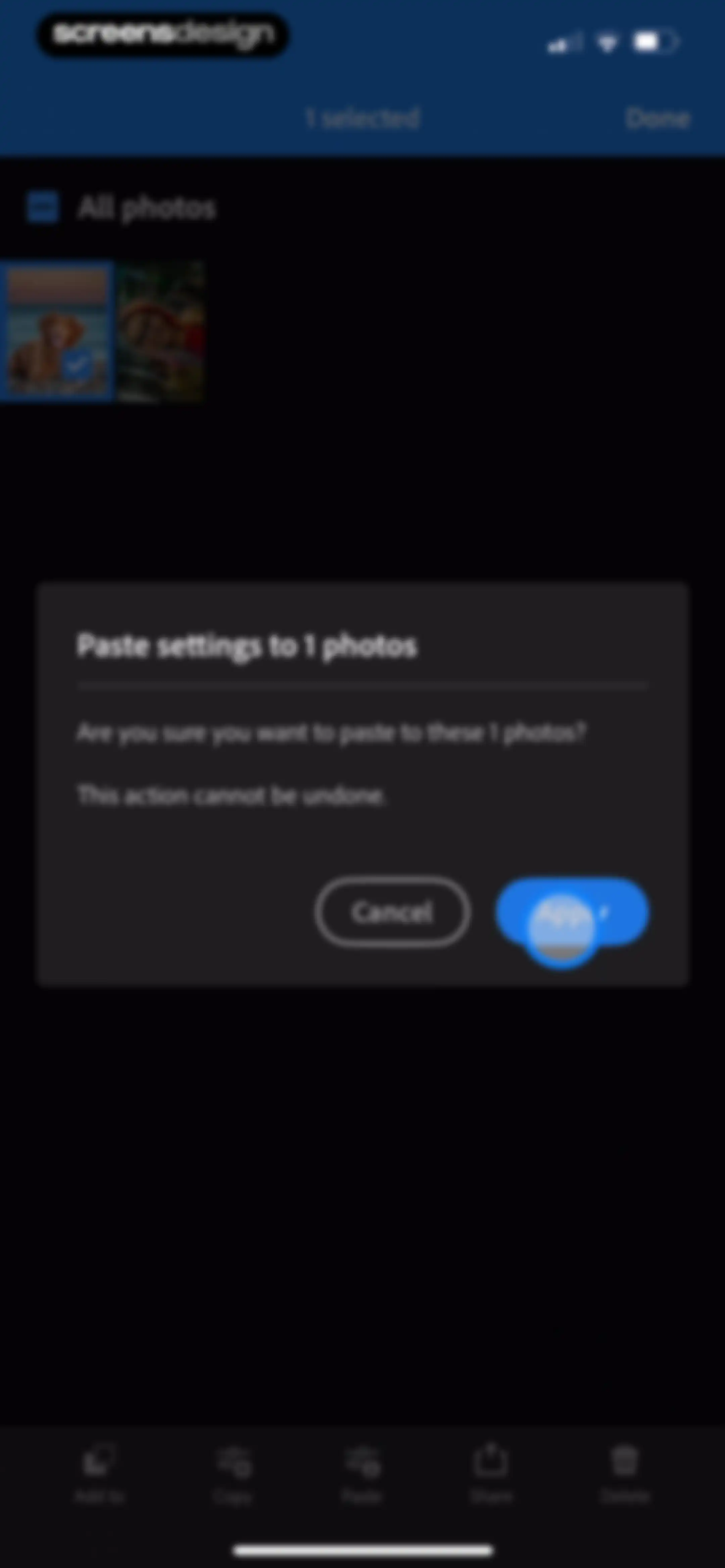 Lightroom: AI Photo Editor screen 152