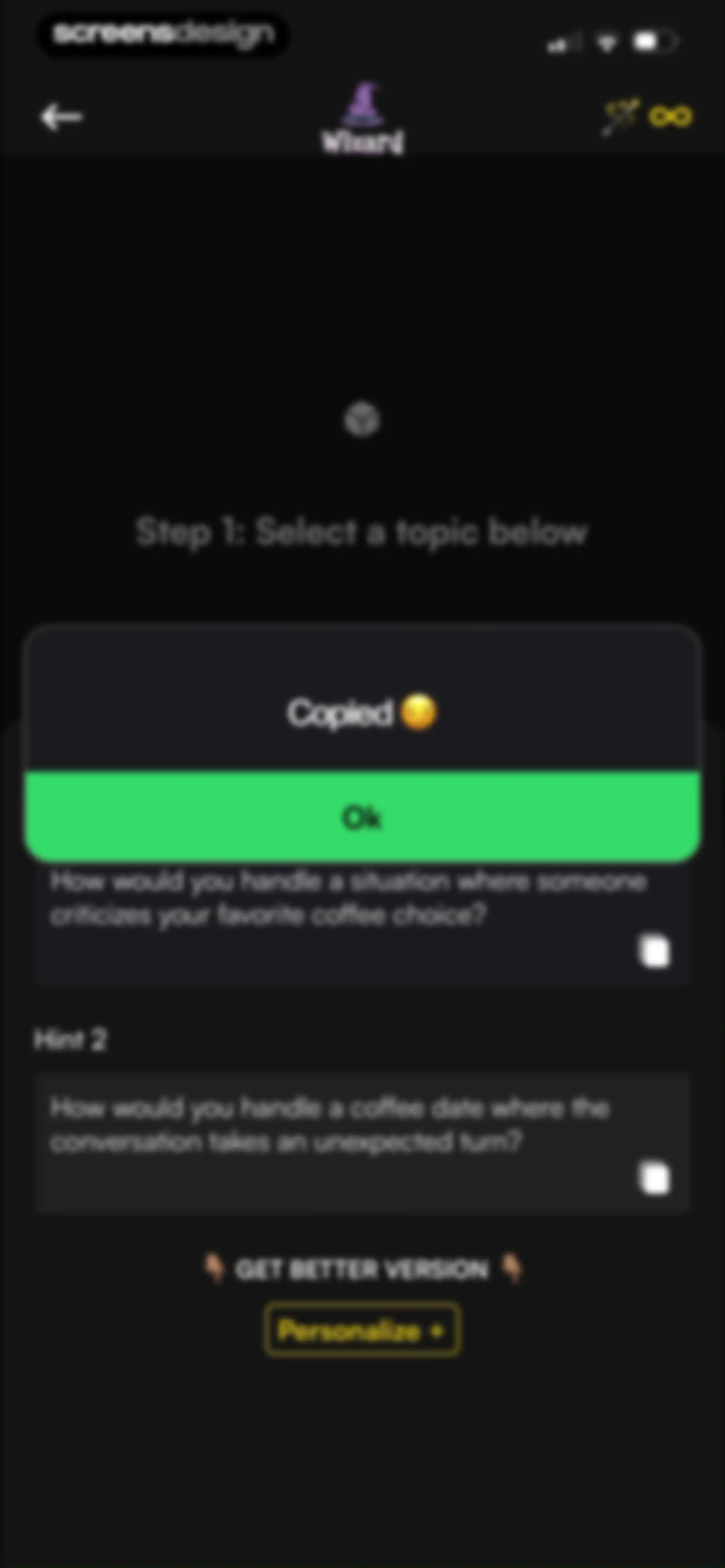Social Wizard - up ur game screen 32