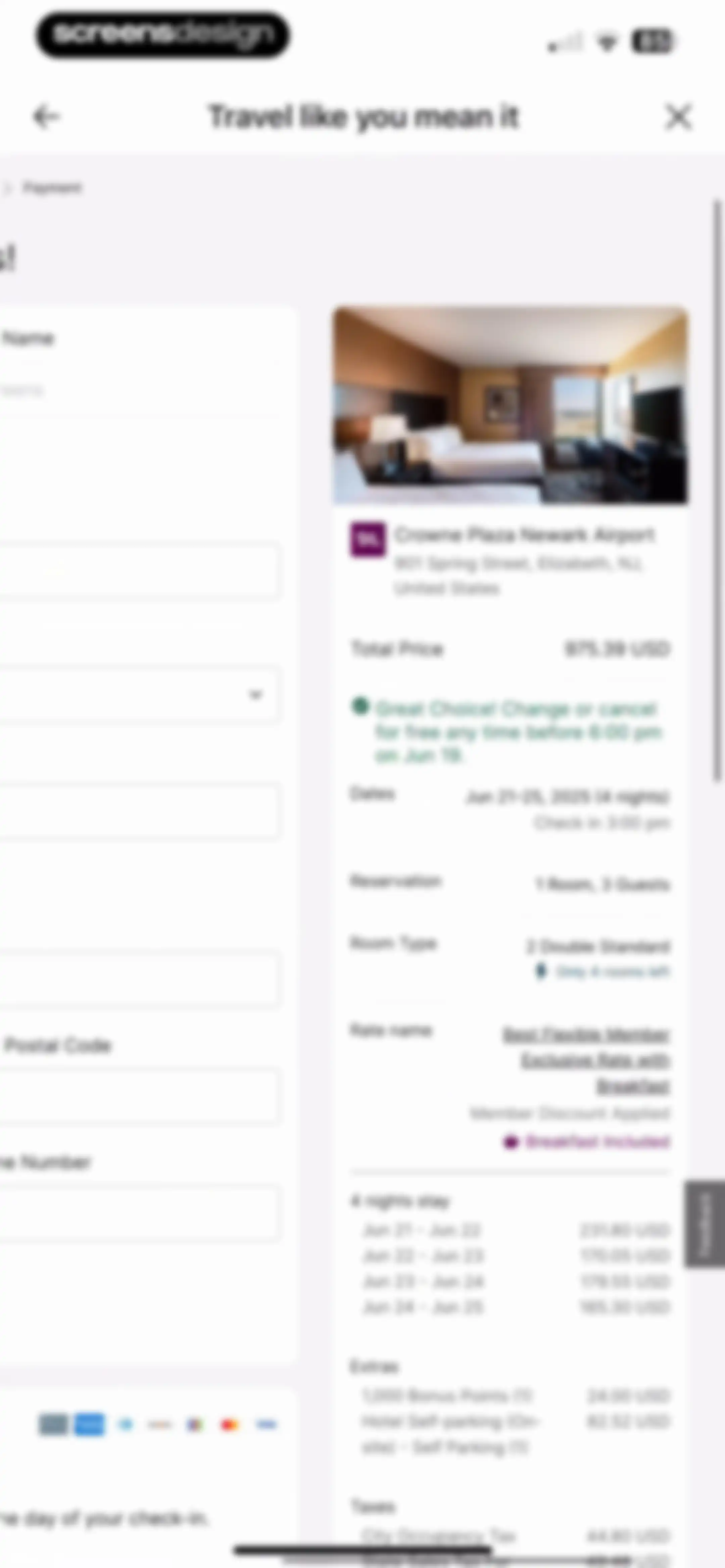 IHG One Rewards: Book Hotels screen 99