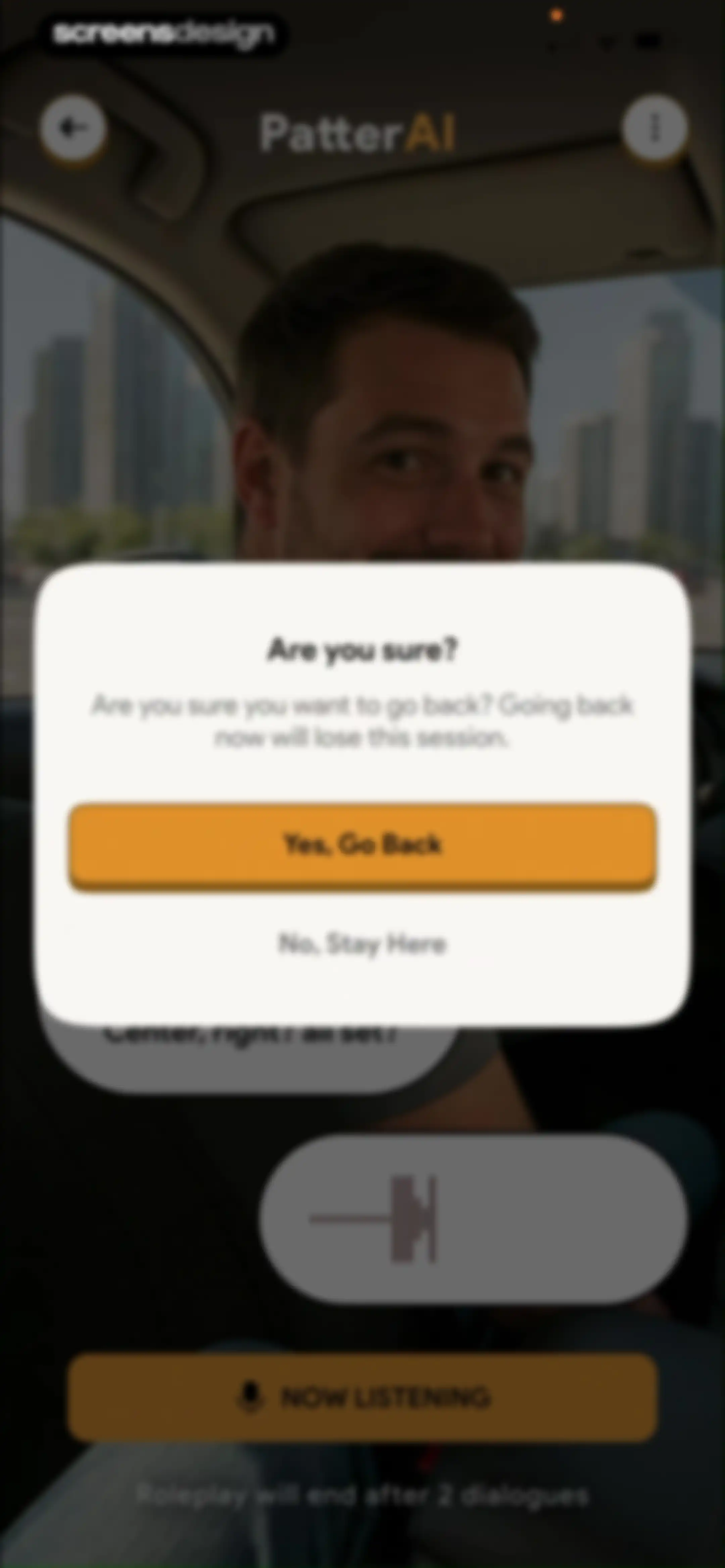 PatterAI: Communication Skills screen 123