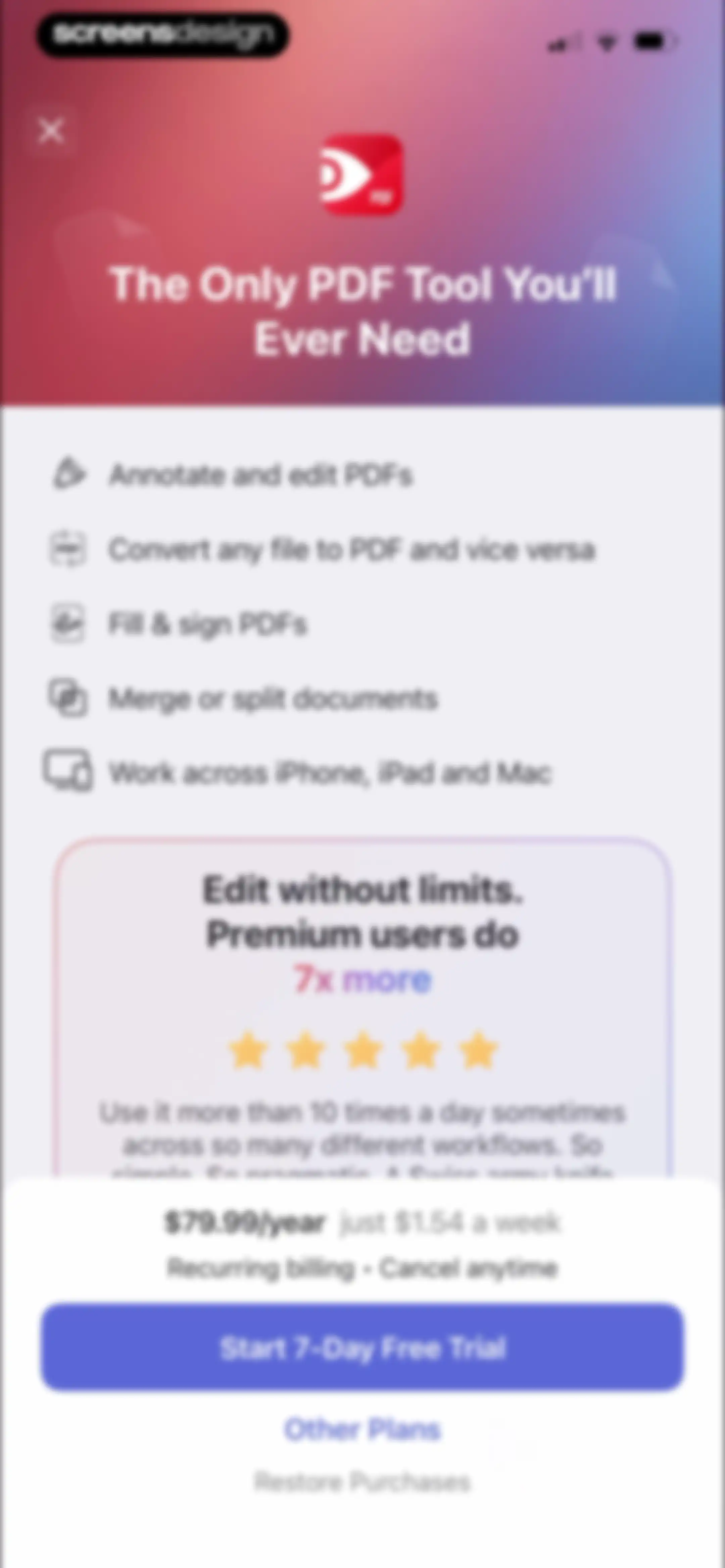 PDF Expert: Editor & Converter screen 5