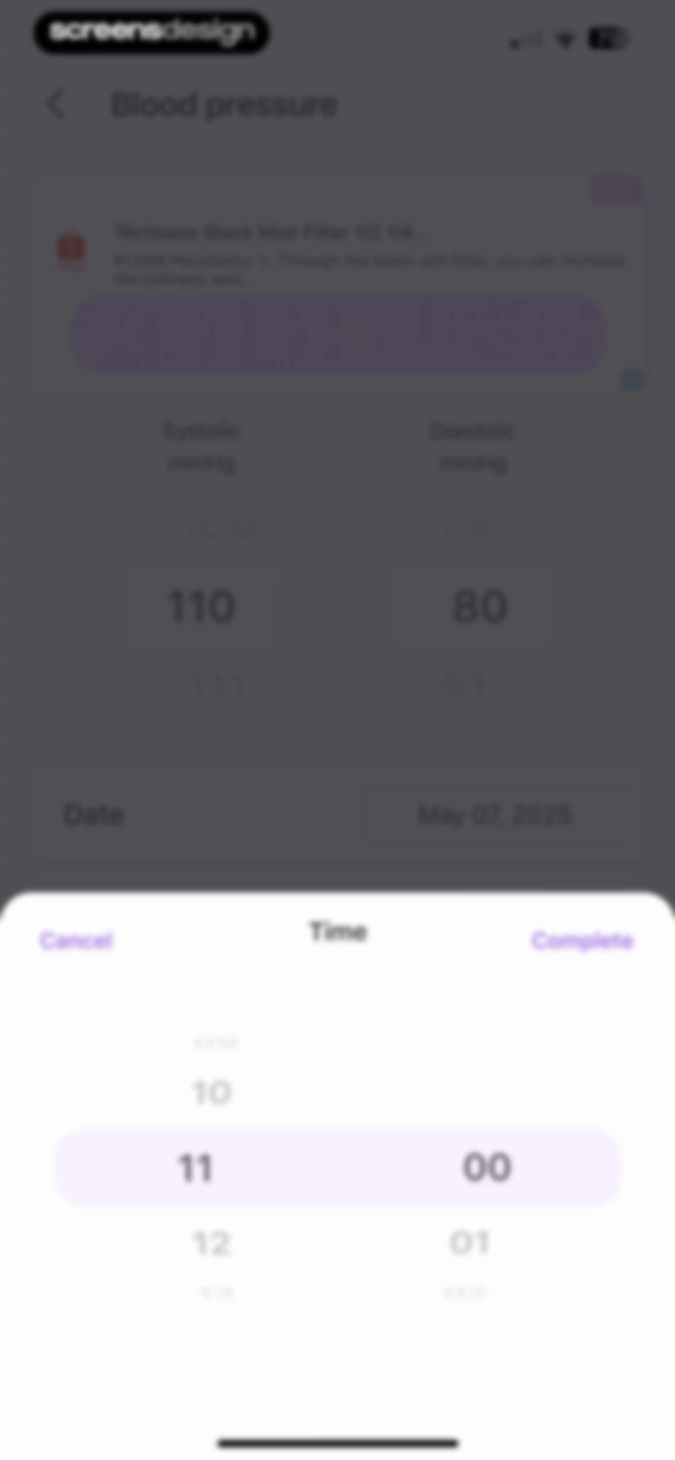 Blood Pressure: Healthy Life screen 27