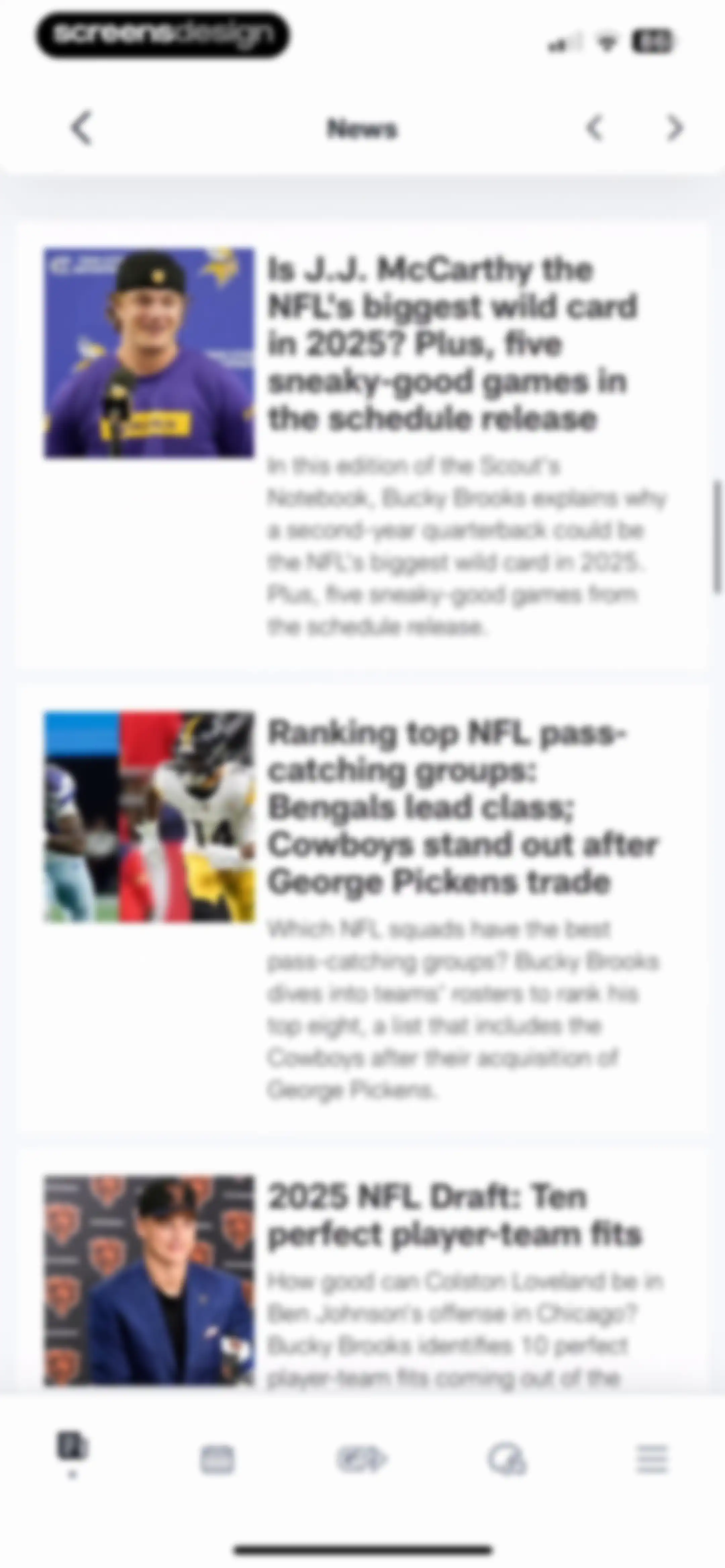 NFL screen 24