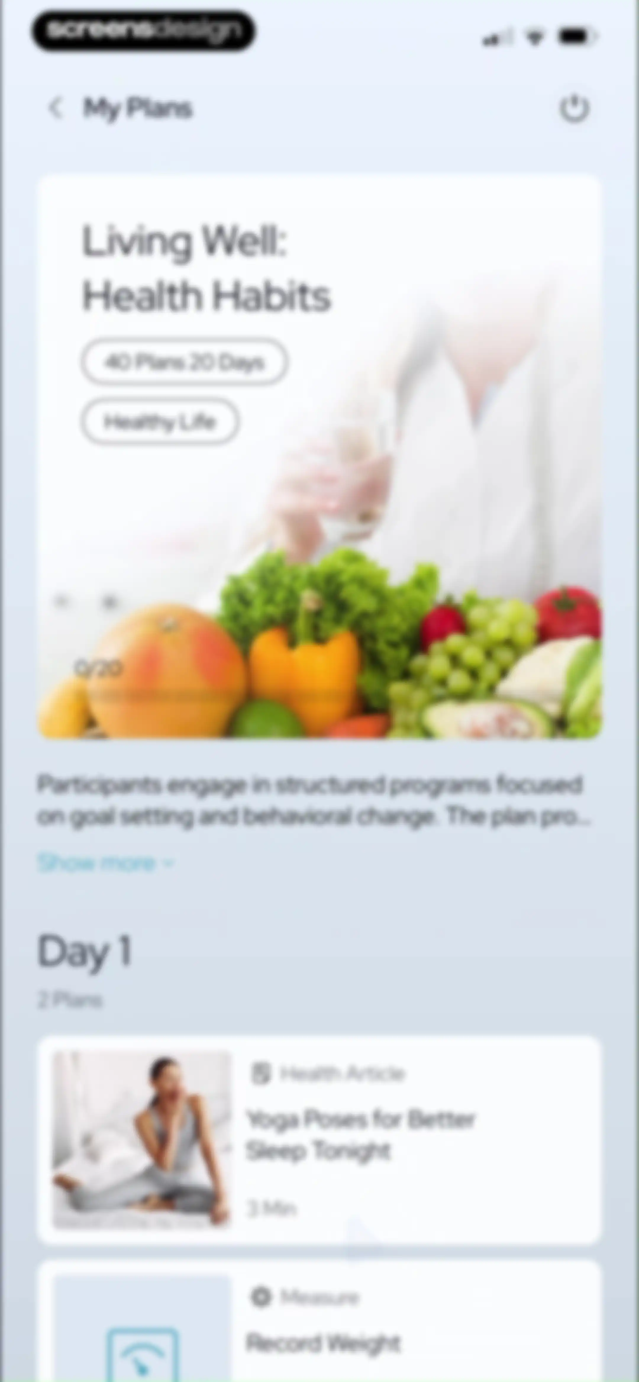 Health Planner & Tracker screen 58