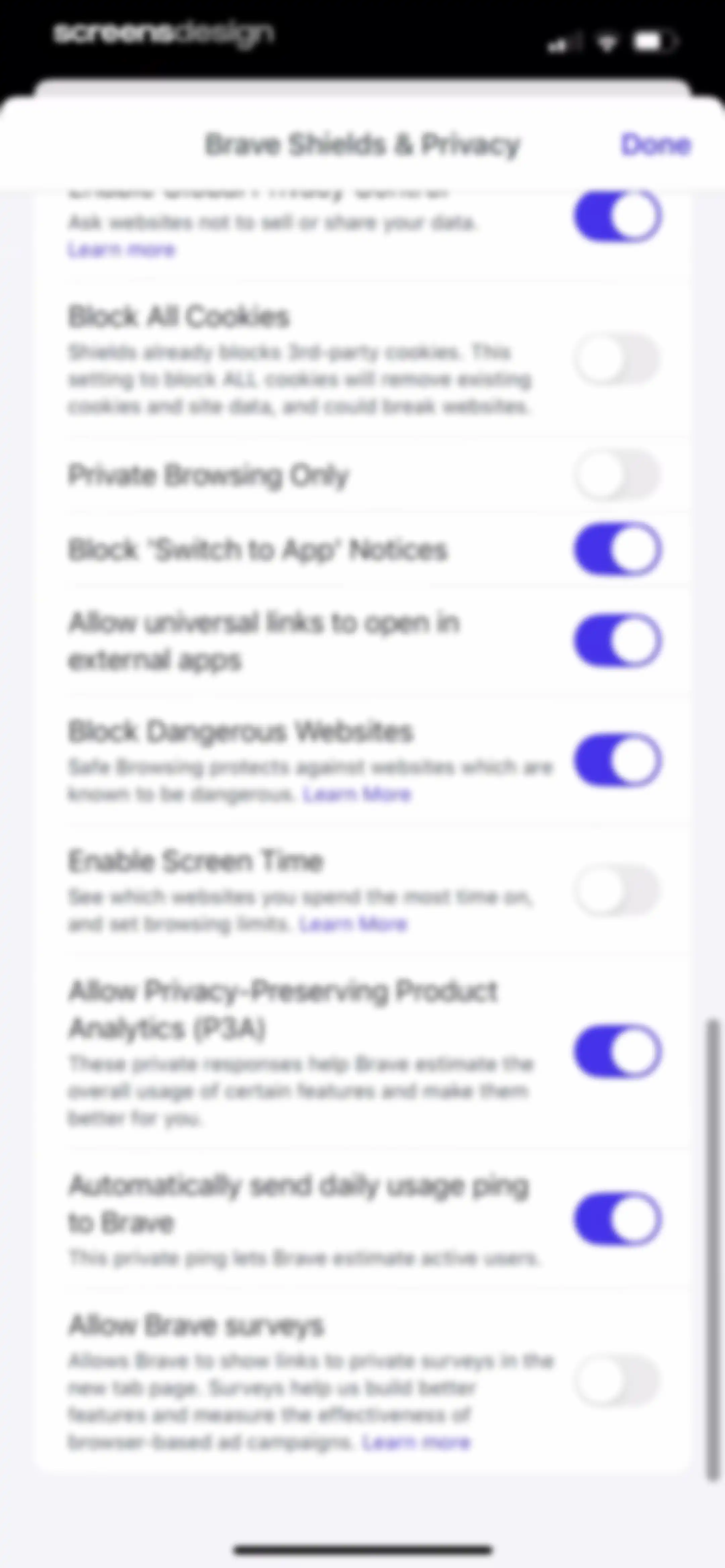 Brave Browser & Search Engine screen 33