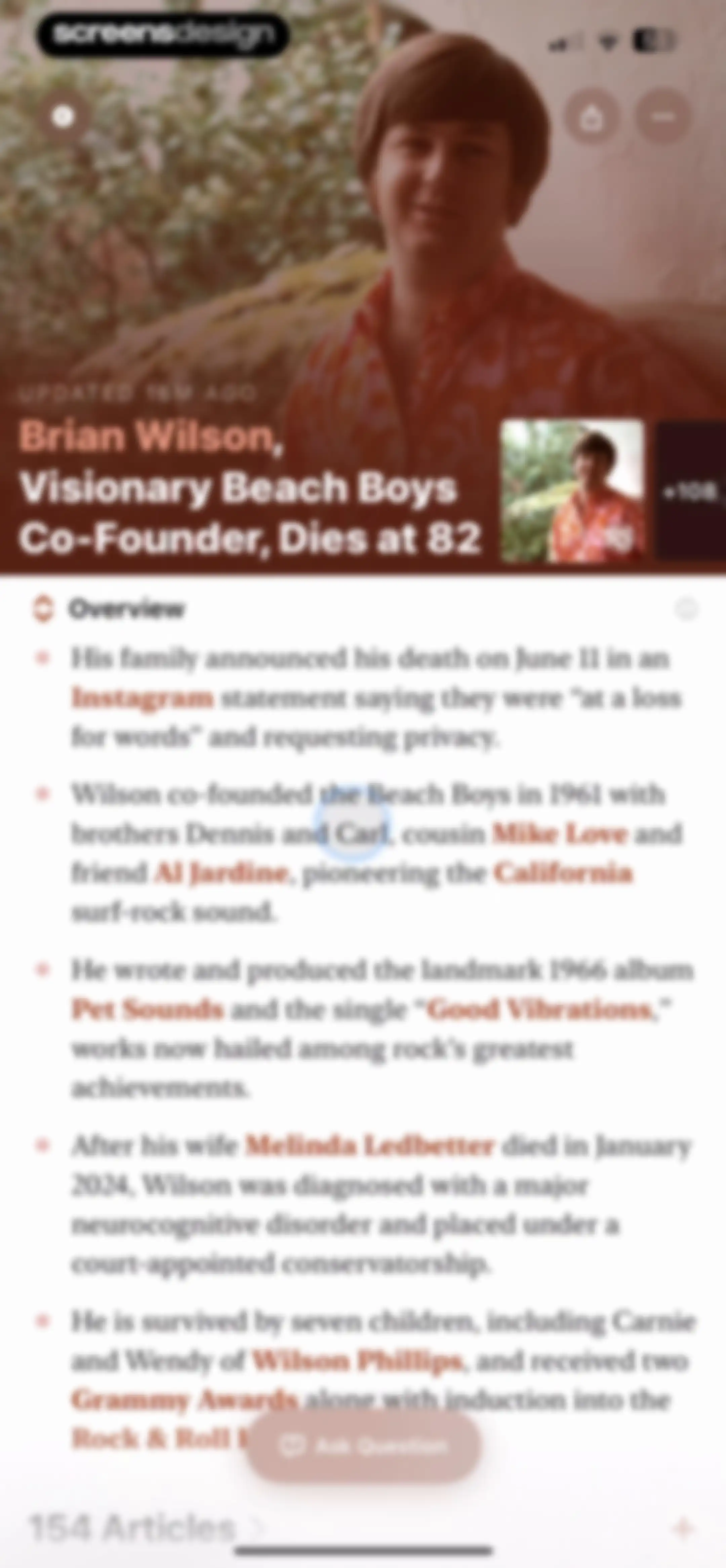 Particle: Personalized News screen 95