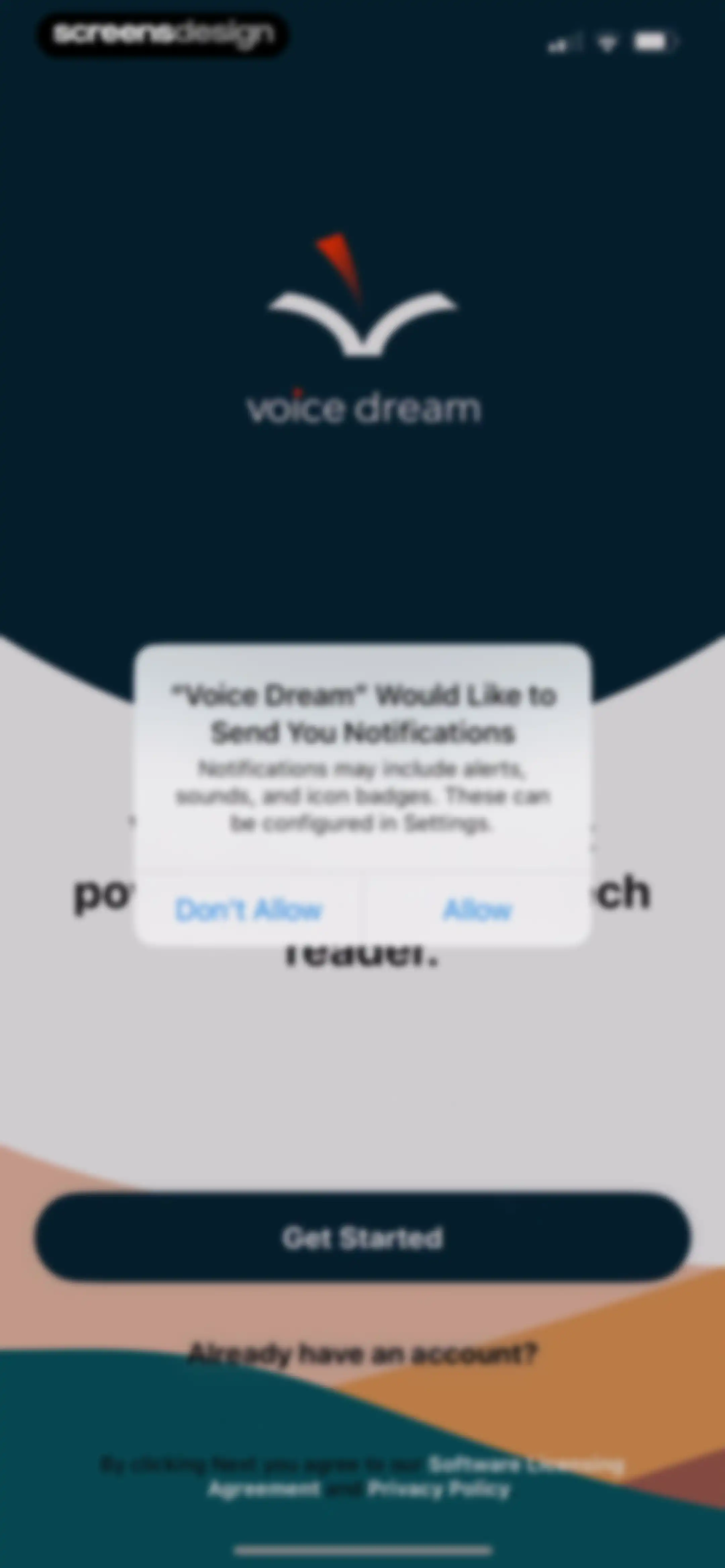Voice Dream - Natural Reader screen 3