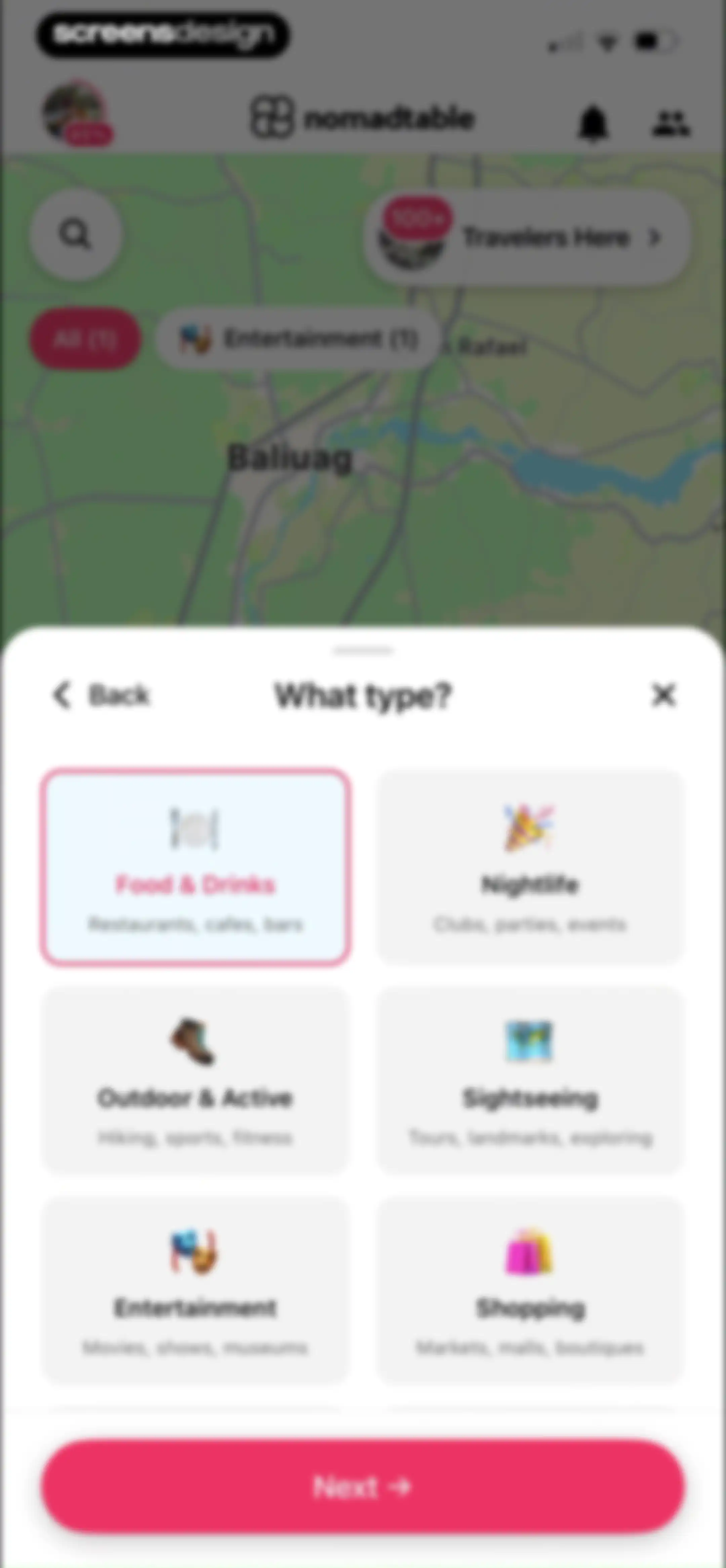 nomadtable: travel friends screen 44