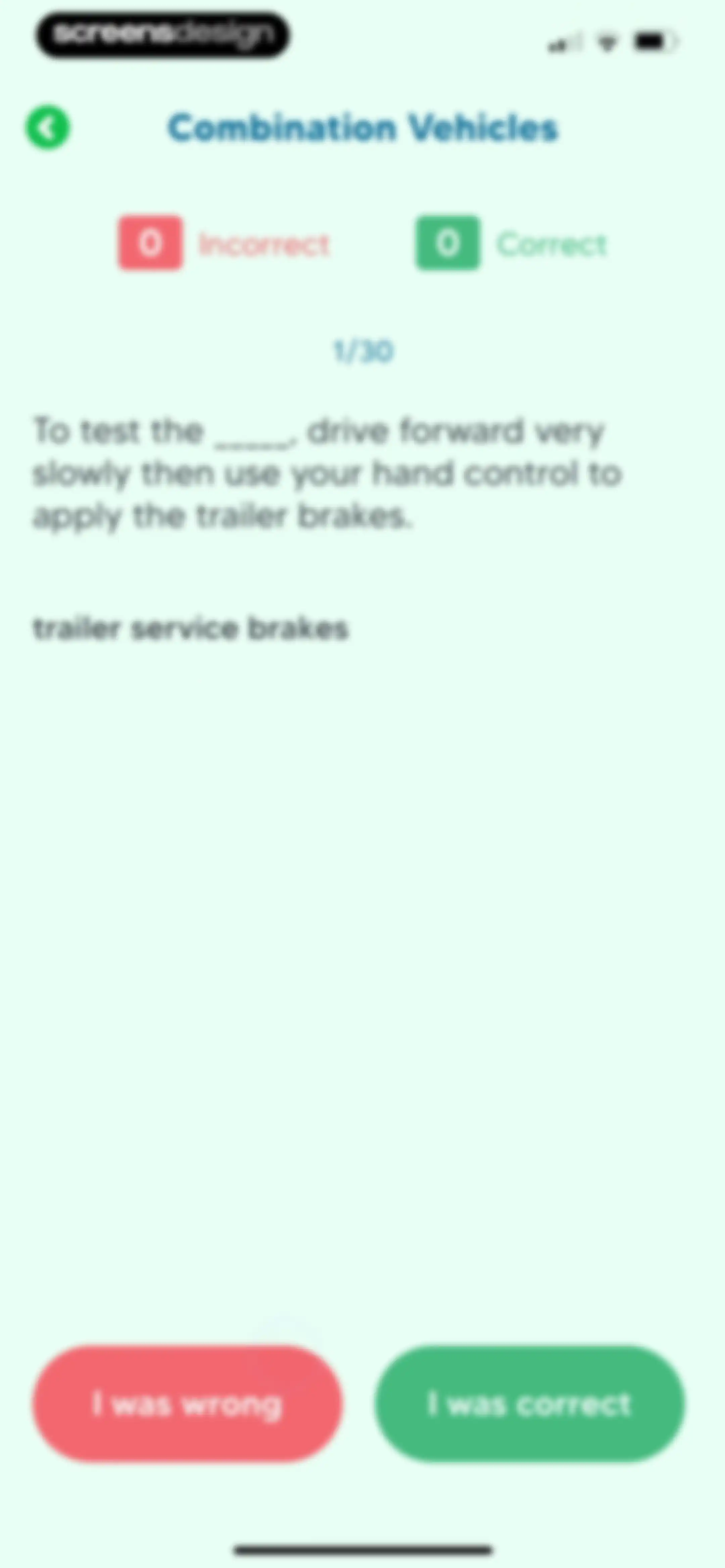 CDL Prep Practice Test: 2026 screen 47