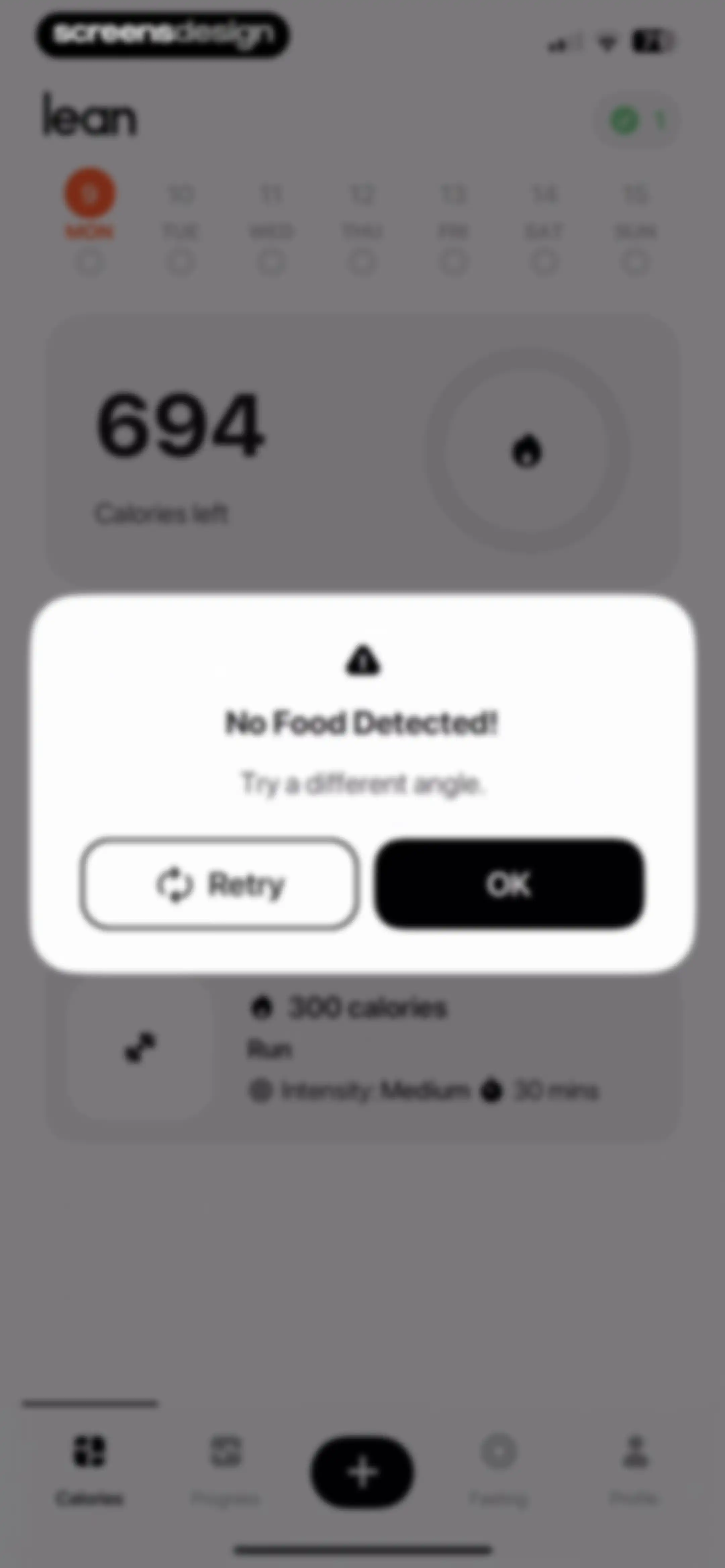 Lean: AI Macro Tracker screen 41
