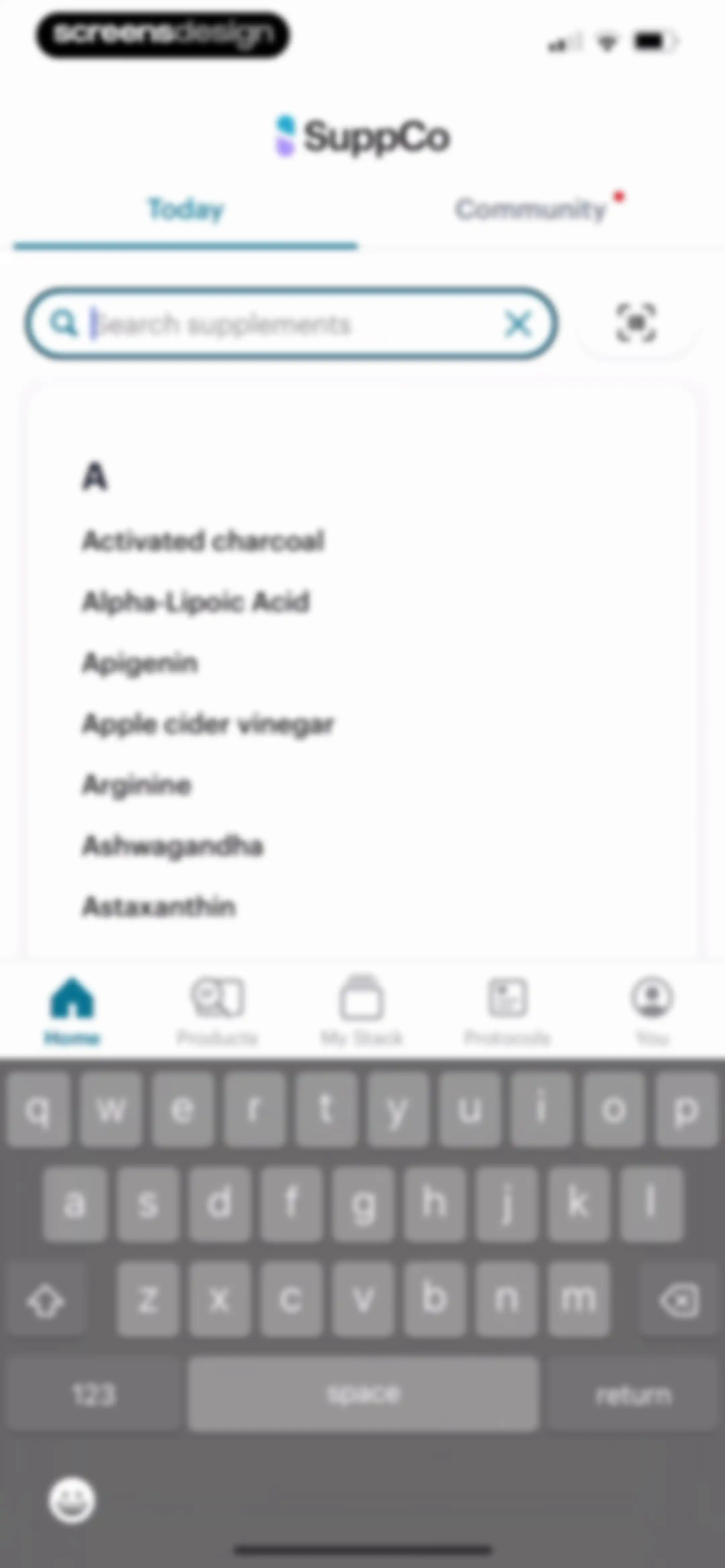 SuppCo: Supplement Scanner screen 78