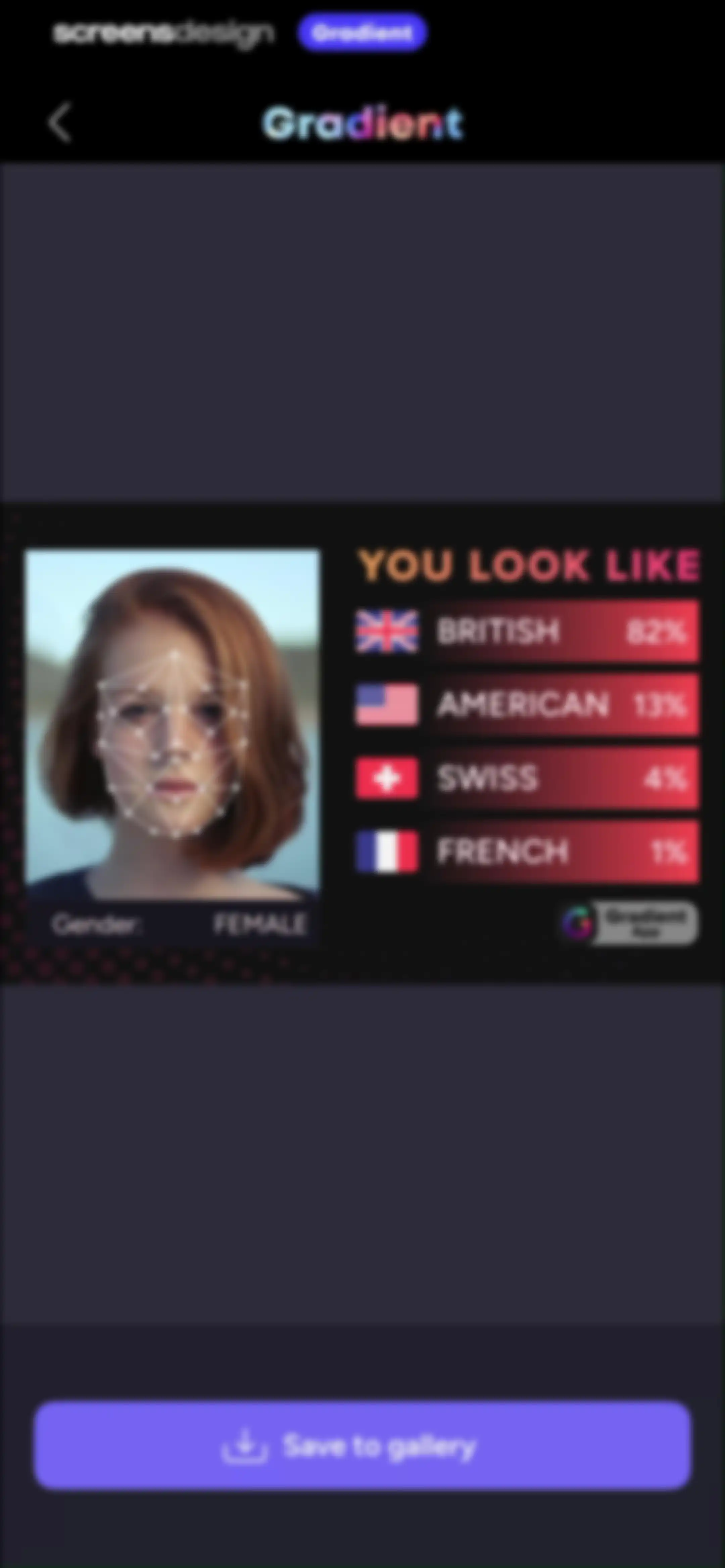 Gradient: You Look Like screen 22