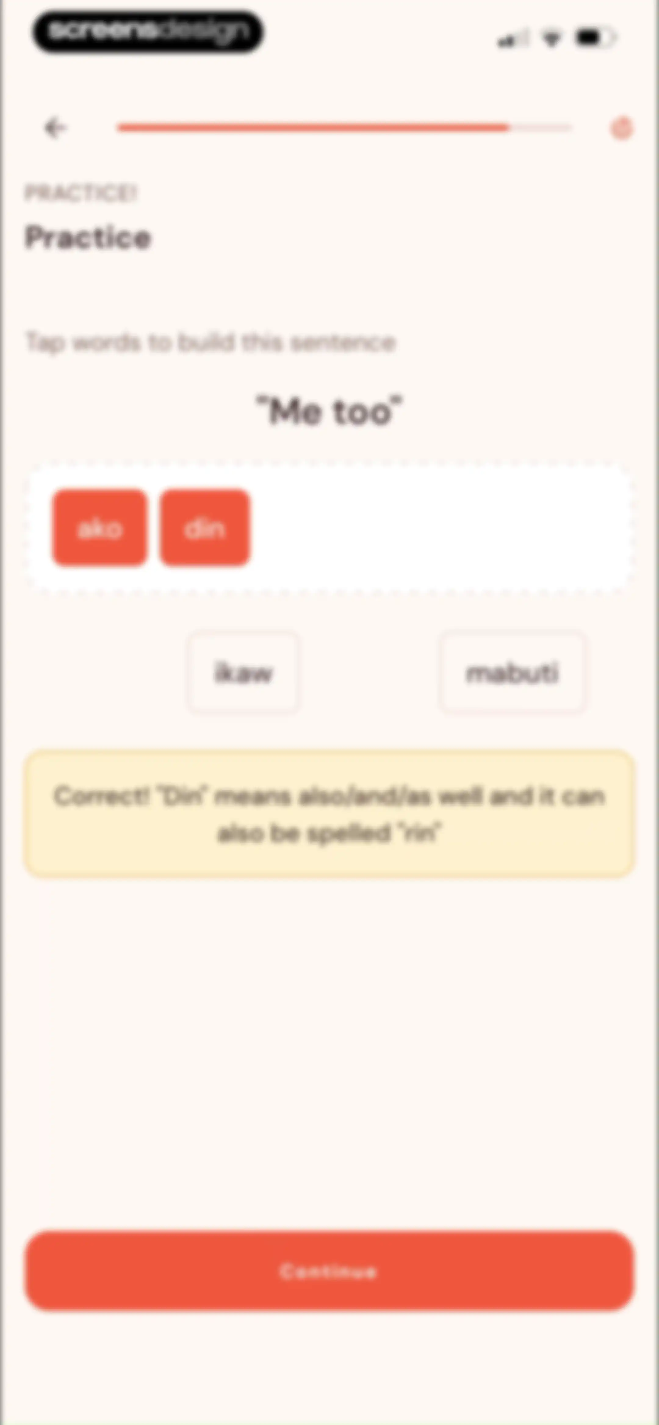 Tahanan: Learn Tagalog screen 85