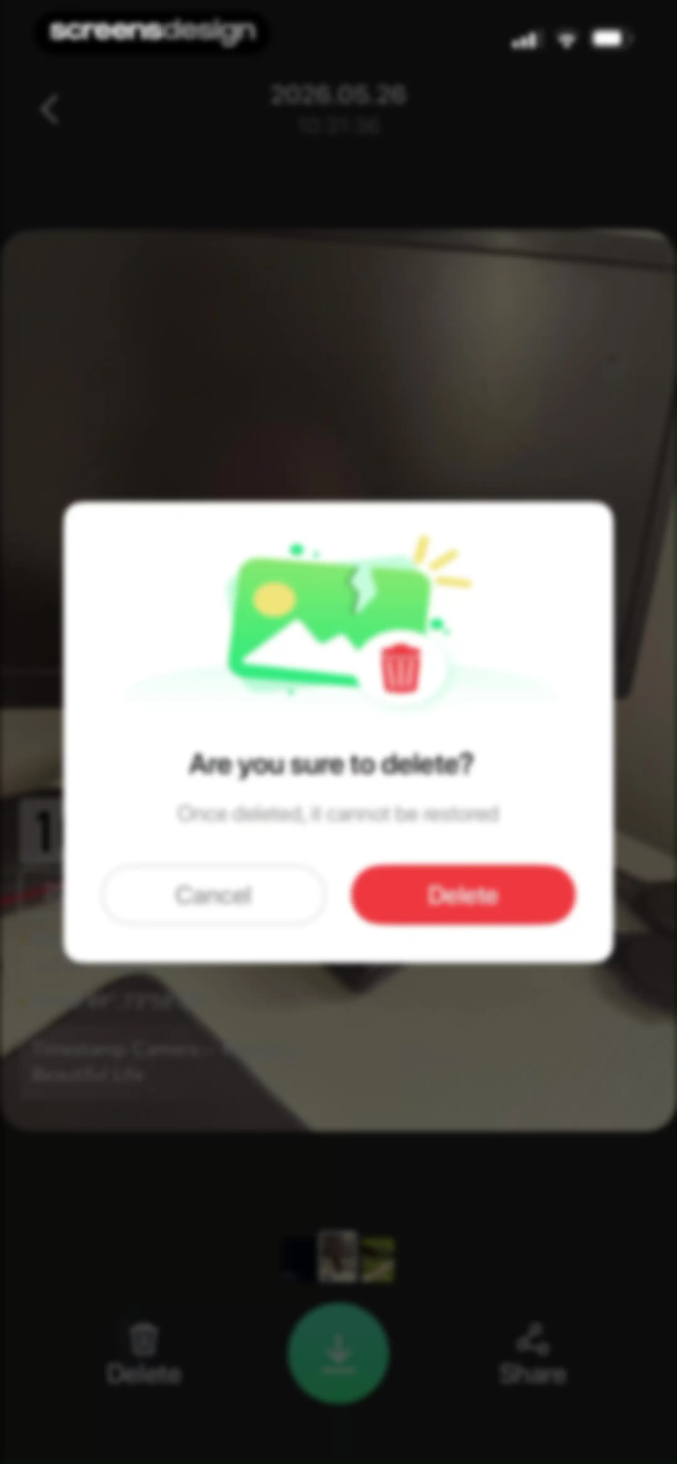 Timestamp Camera -AI Timestamp screen 61