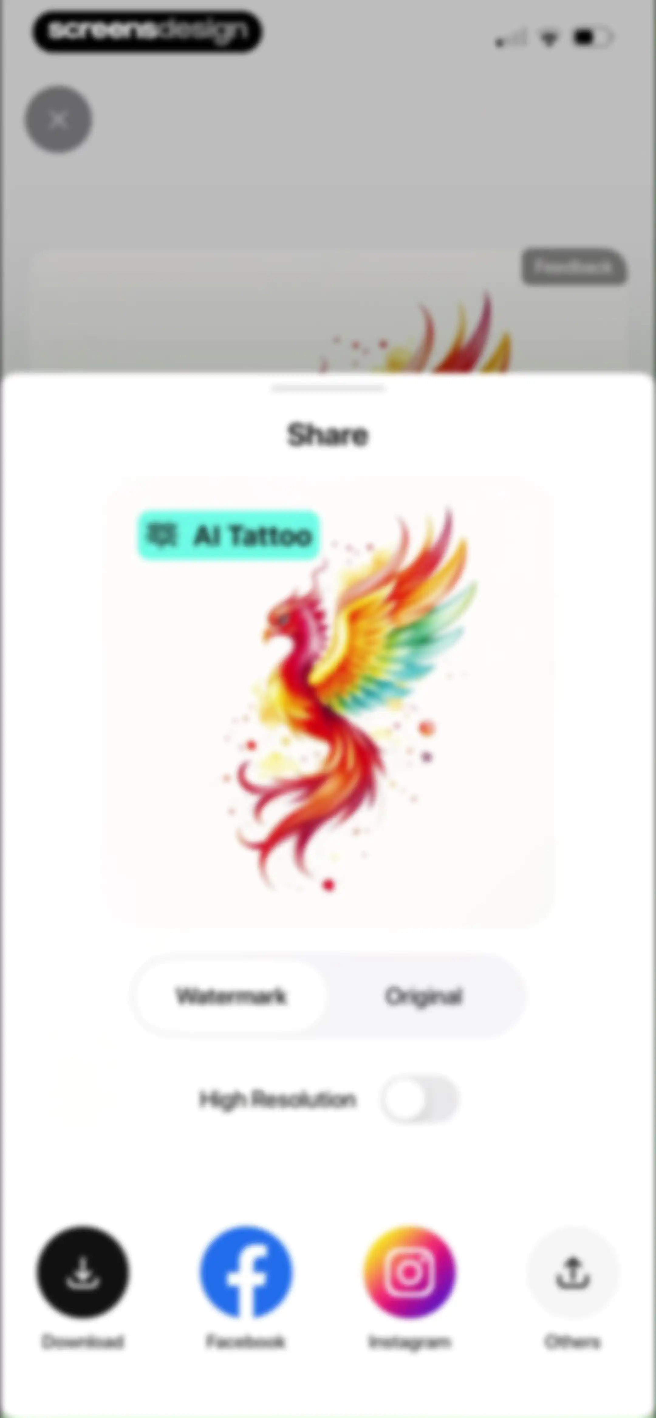 Tattoo AI Design Generator－Ink screen 29