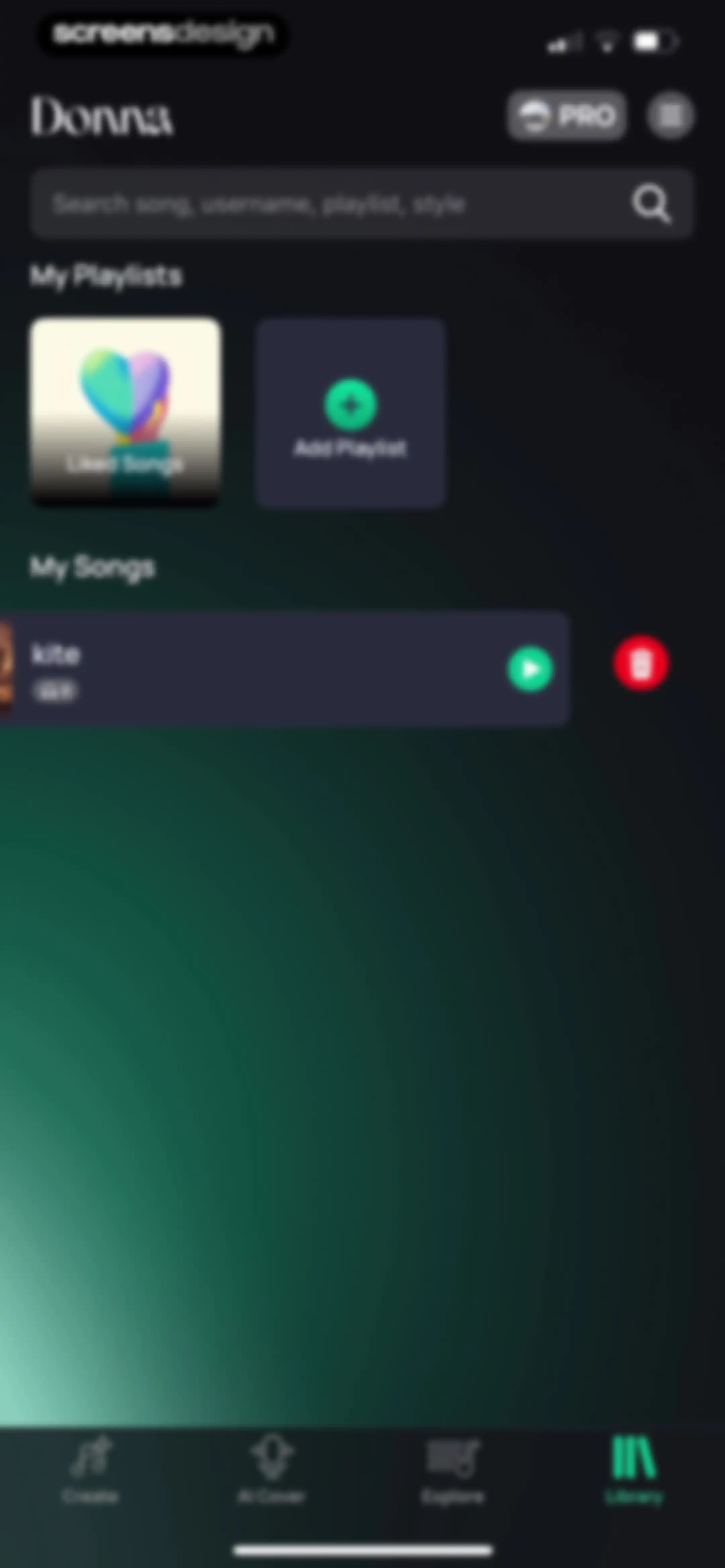 Donna AI Song & Music Maker screen 77