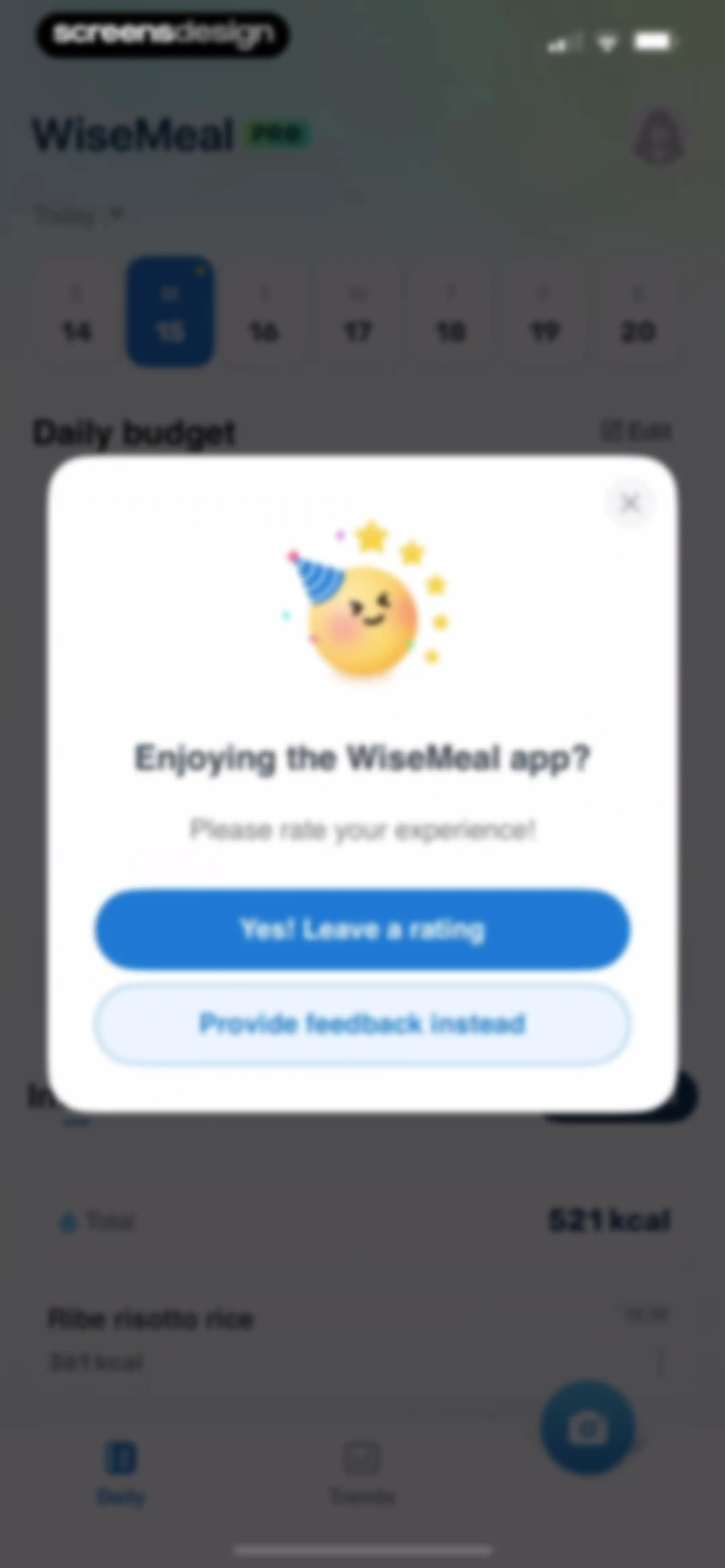WiseMeal: Al Calorie Tracker screen 60