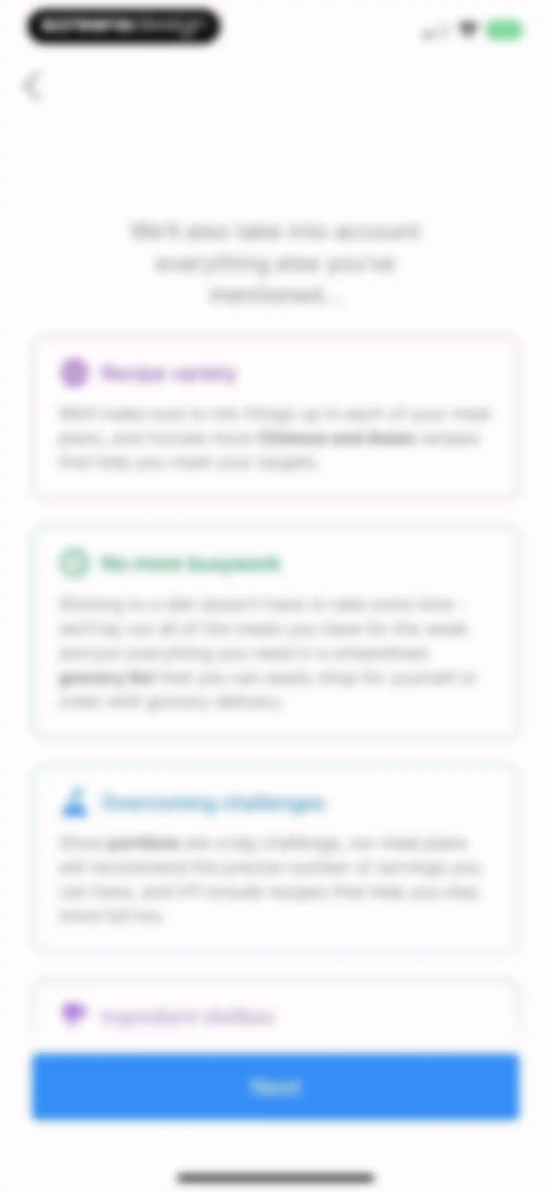 Intent - Meal Planner screen 41