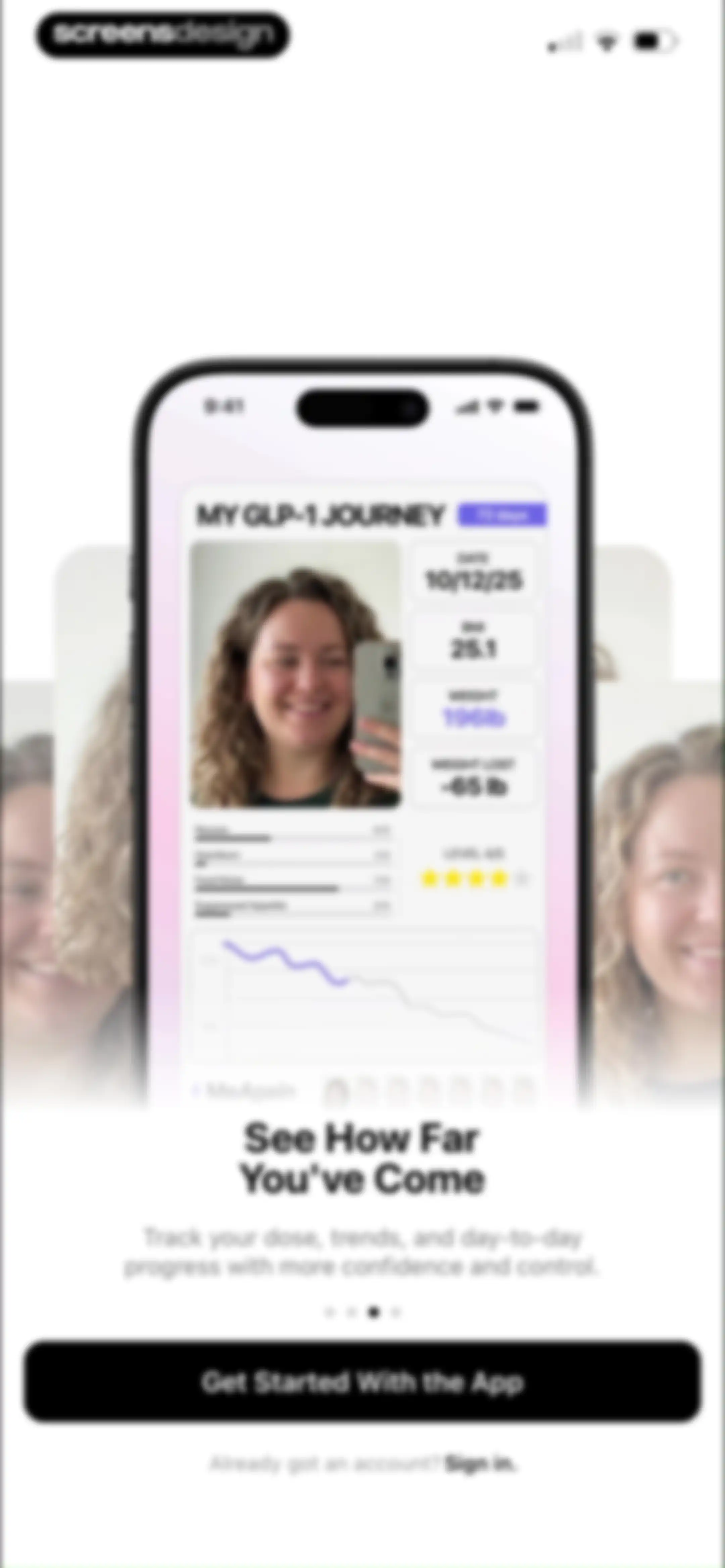 MeAgain: GLP-1 Tracker App screen 6