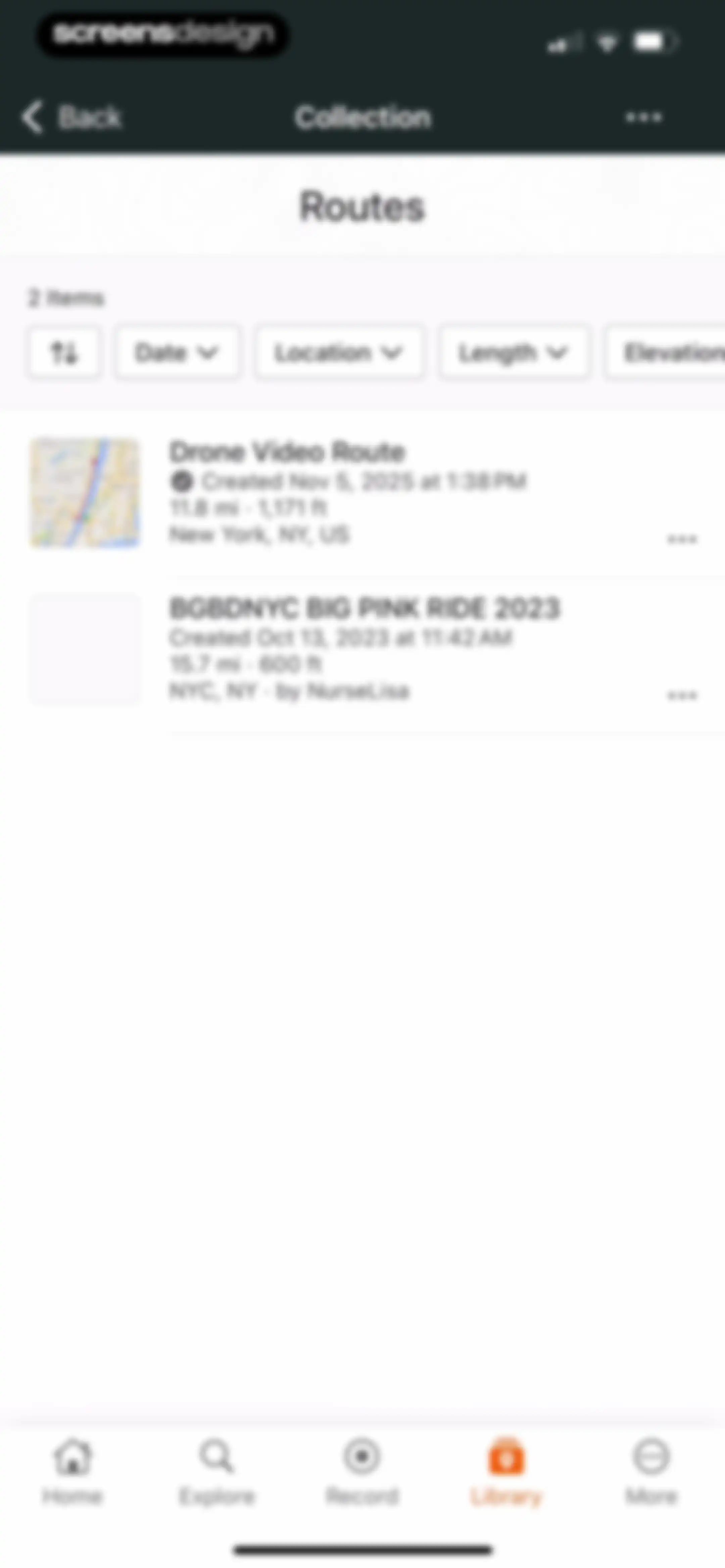 Ride with GPS: Bike Navigation screen 151