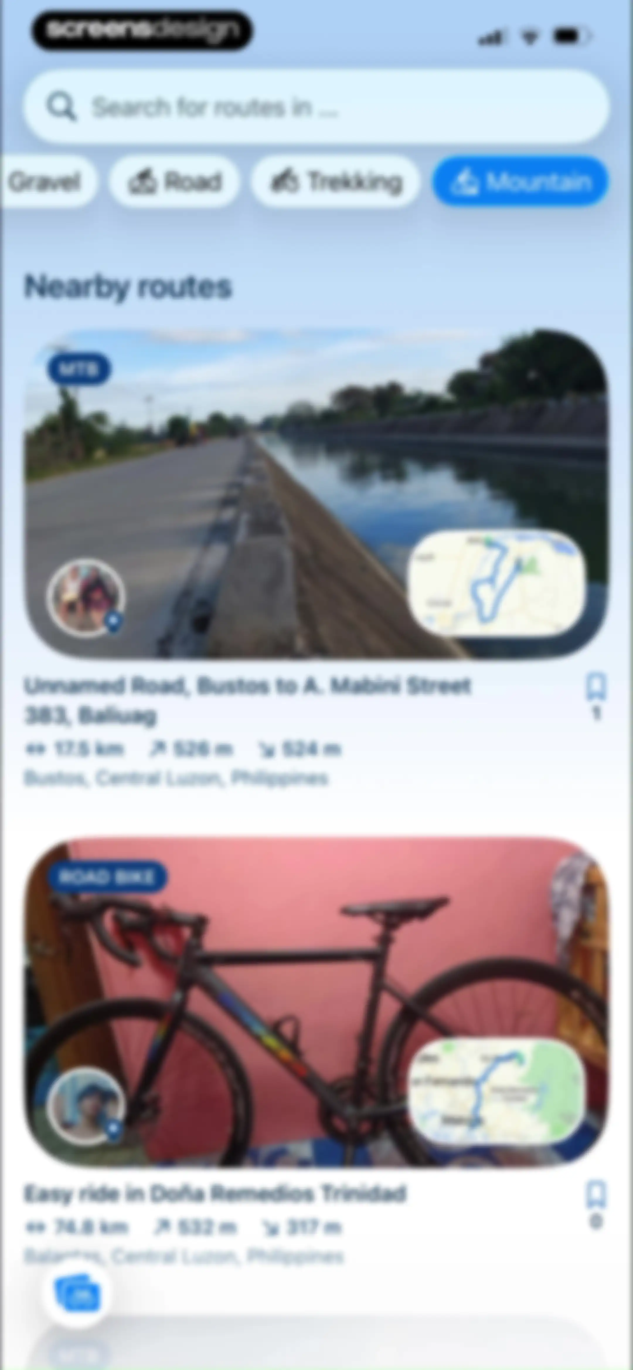 Bikemap: Bicycle Tracker & GPS screen 83