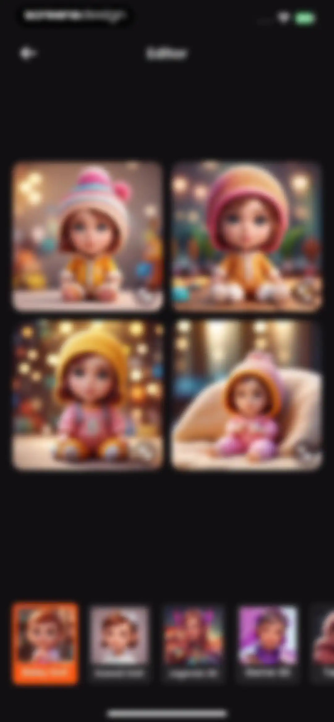 Voilà AI Artist Cartoon Filter screen 13