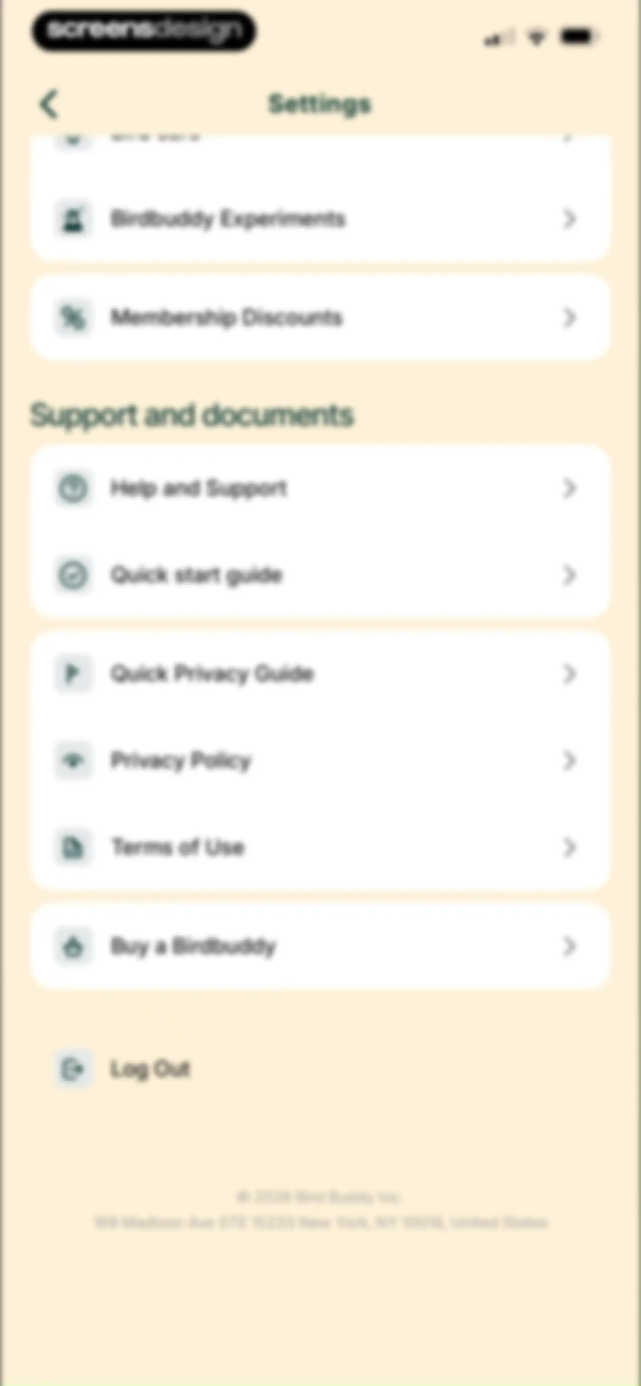Birdbuddy: ID & Collect Birds screen 111
