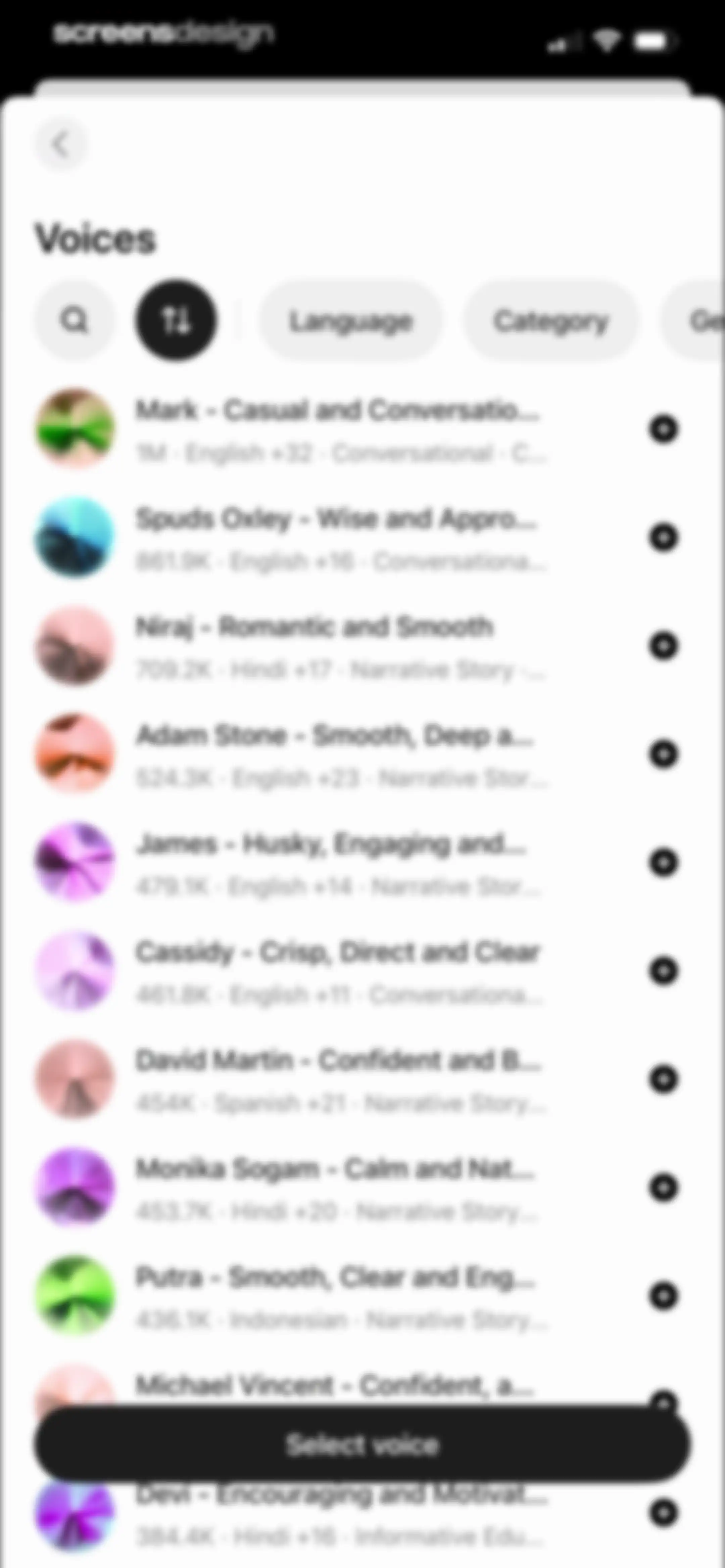 ElevenLabs: AI Voice Generator screen 37
