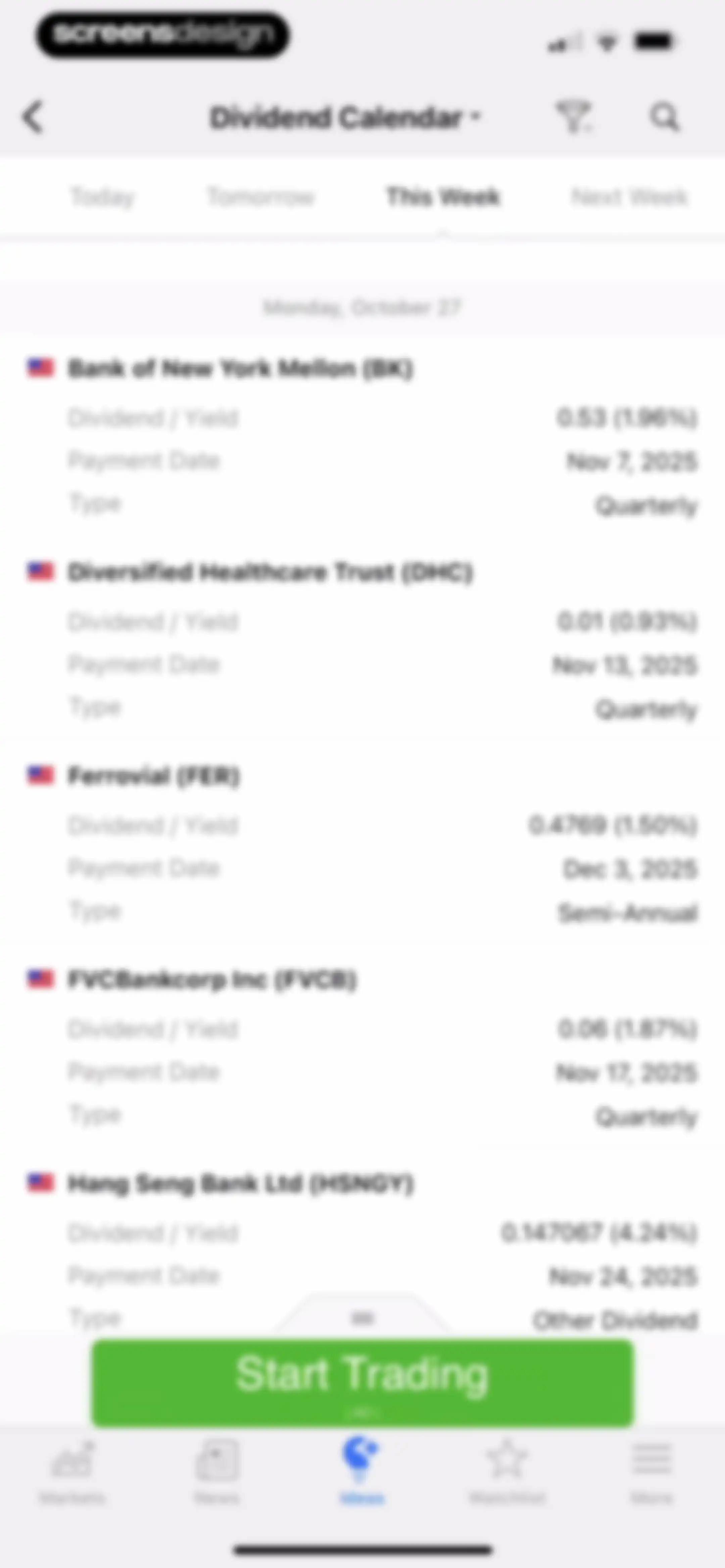 Investing.com: Stock Market screen 104