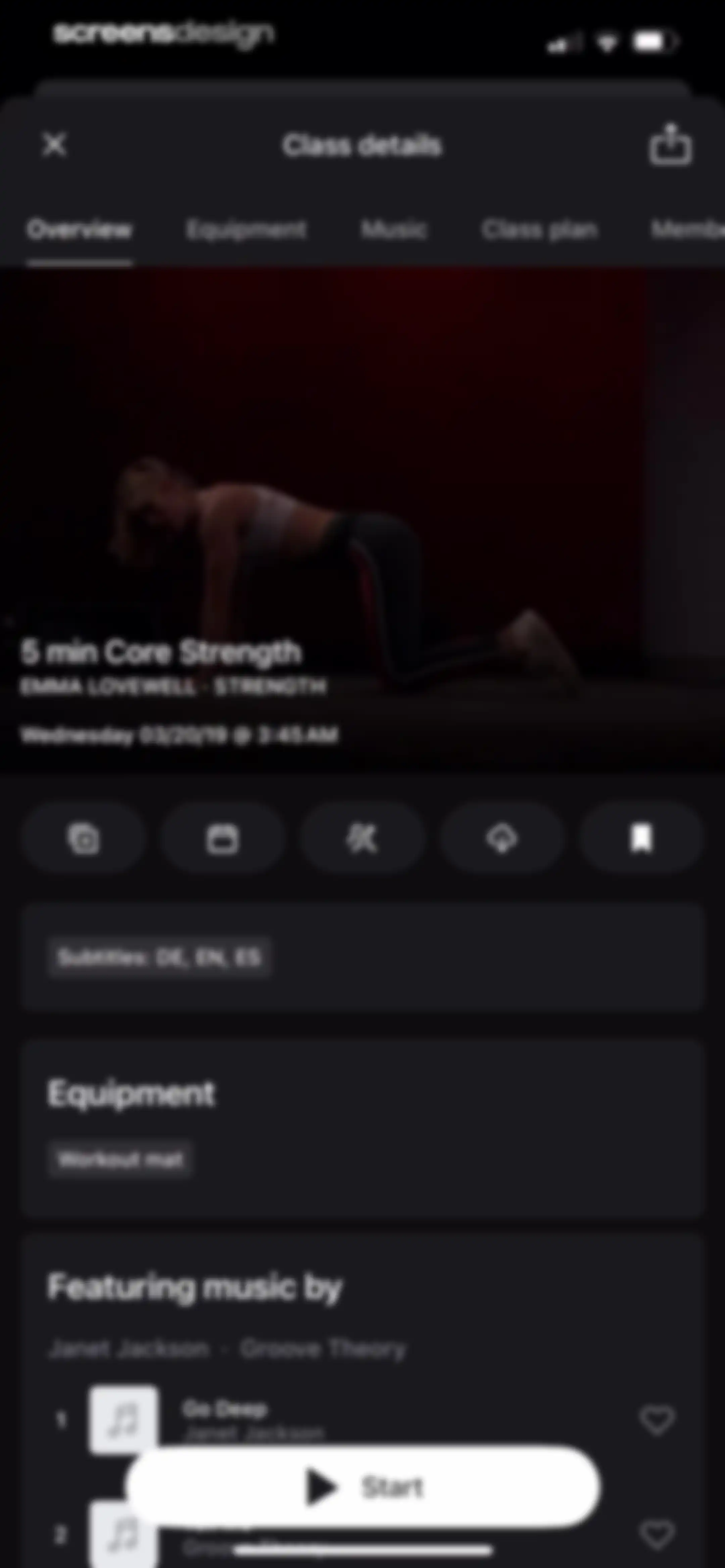 Peloton: Fitness & Workouts screen 54