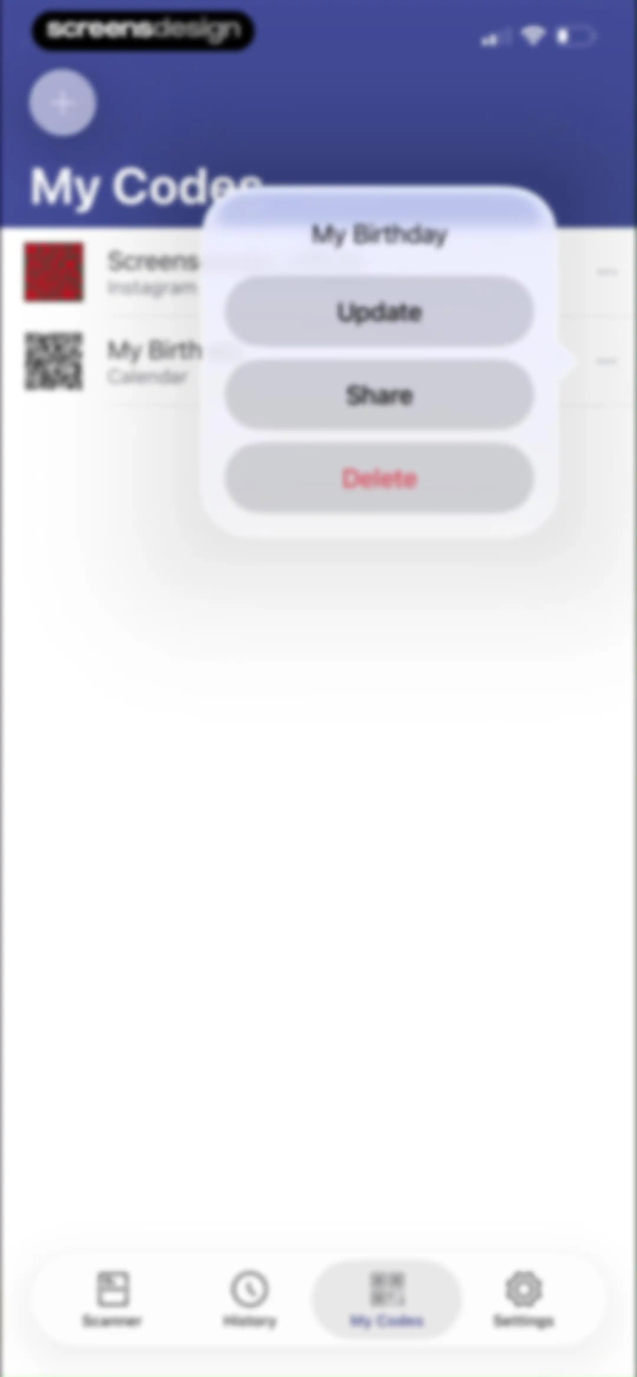QR Code Reader · screen 45
