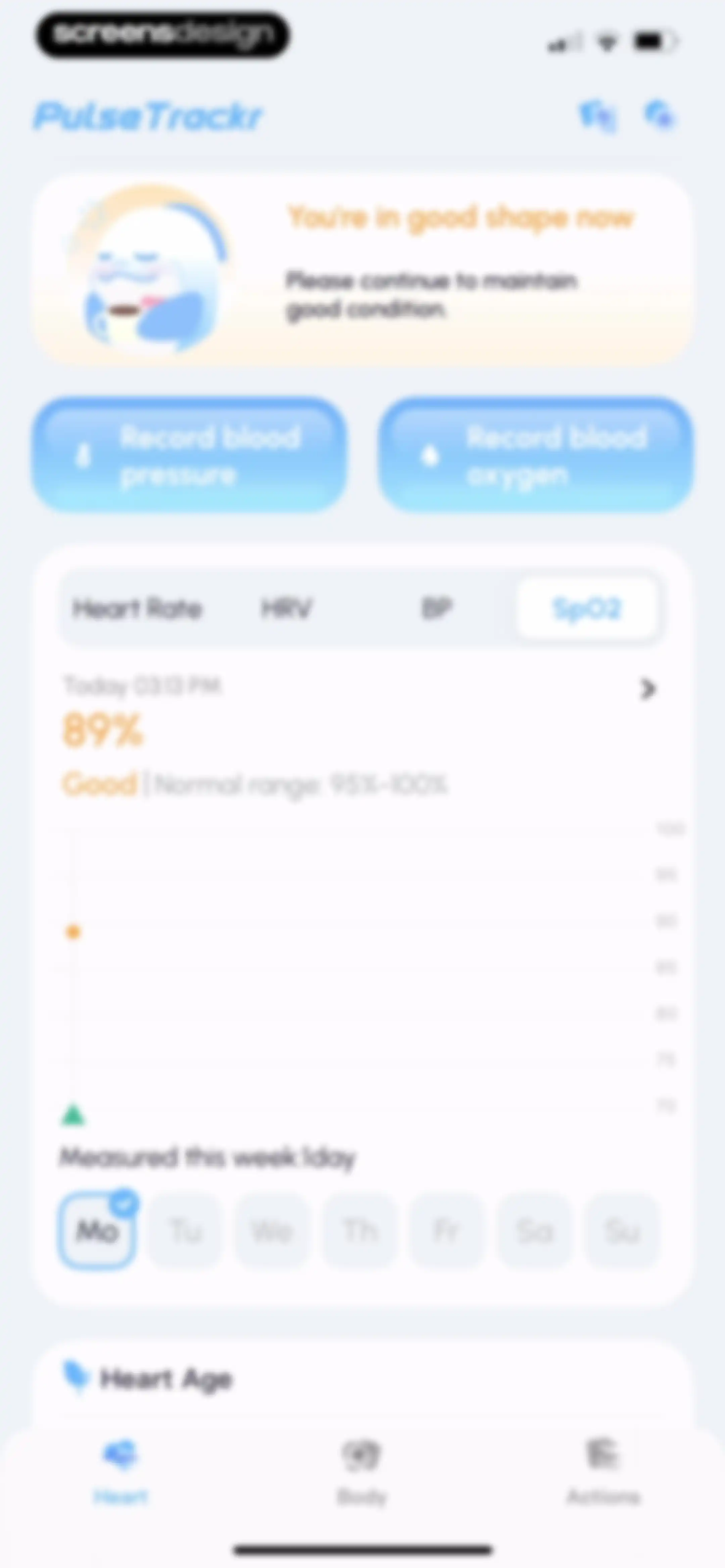 PulseTrackr：Heart Rate & HRV screen 40
