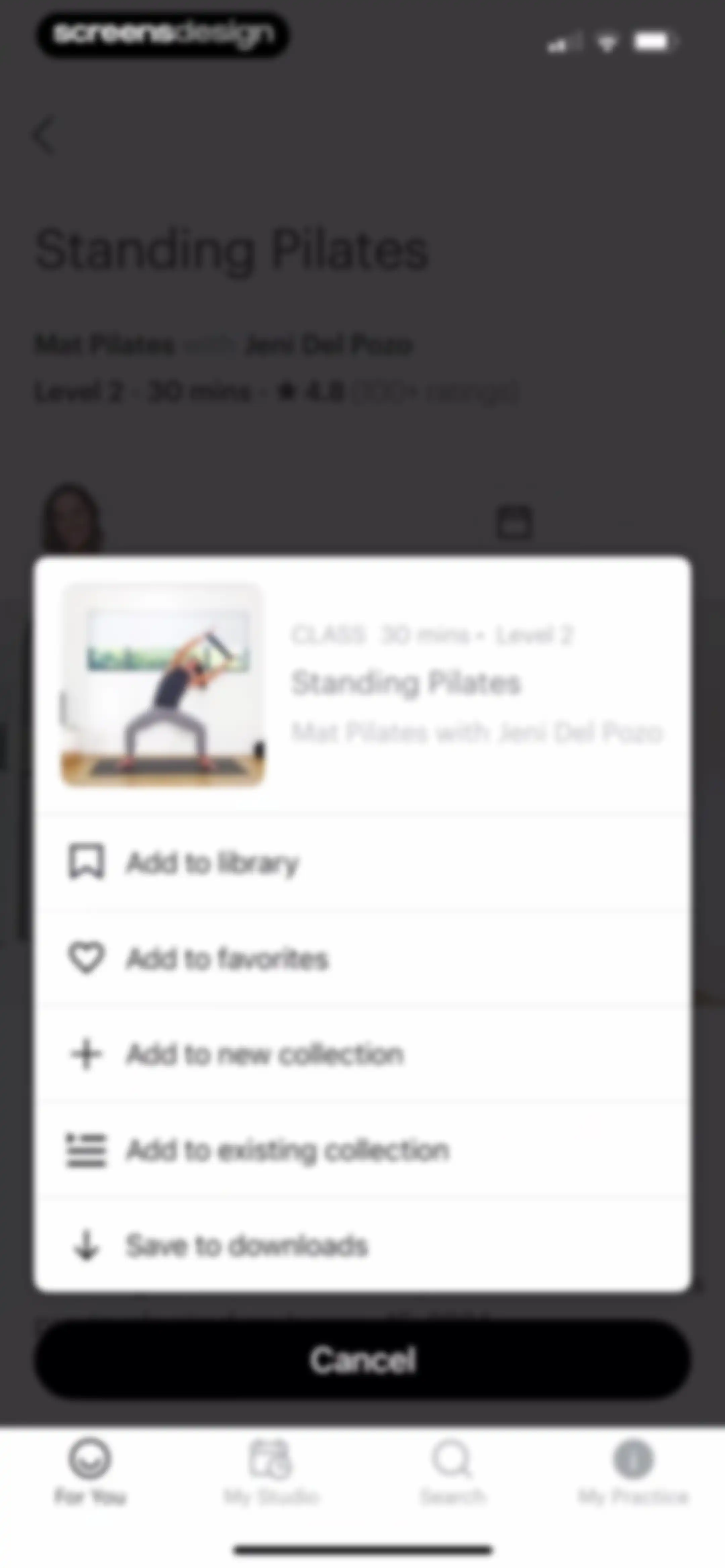 Glo | Yoga and Meditation App screen 49