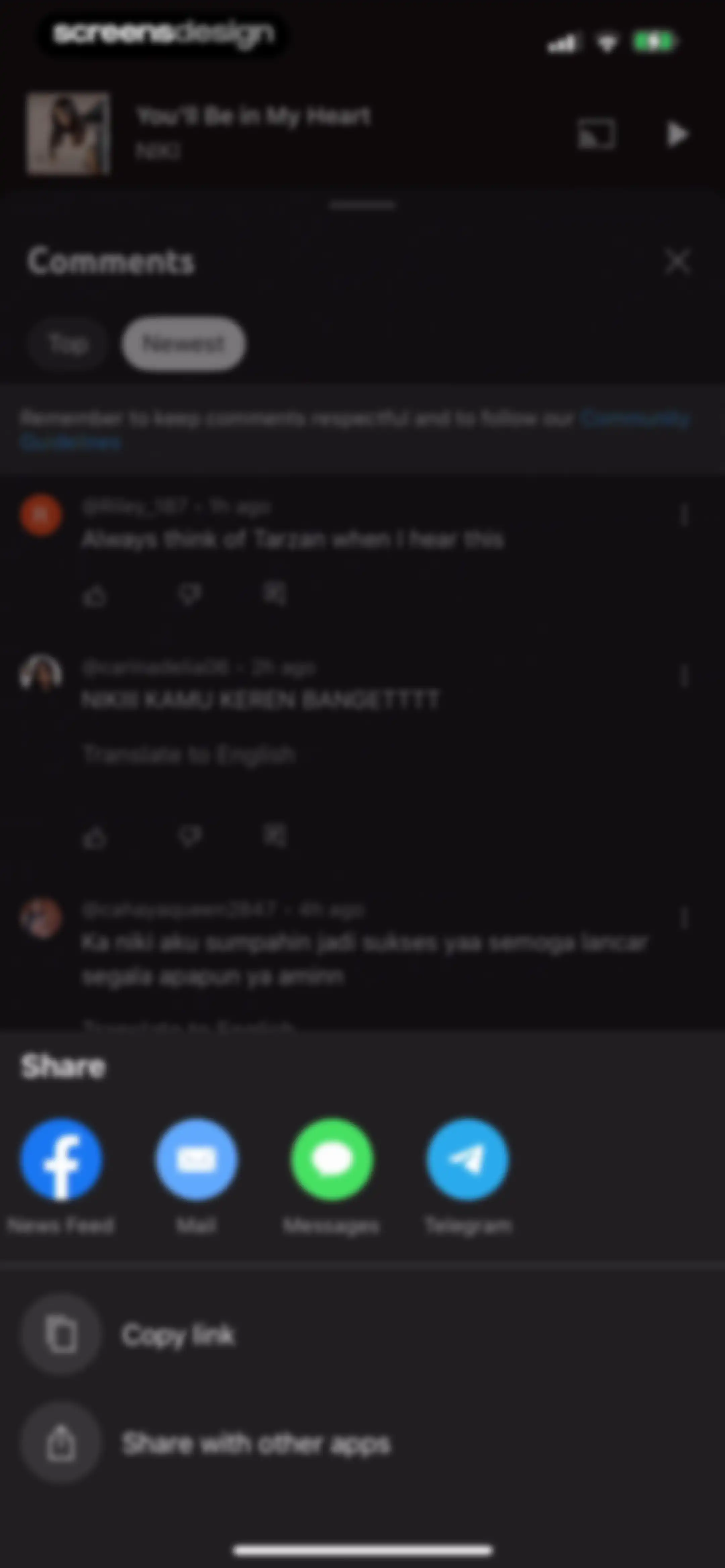 YouTube Music screen 27