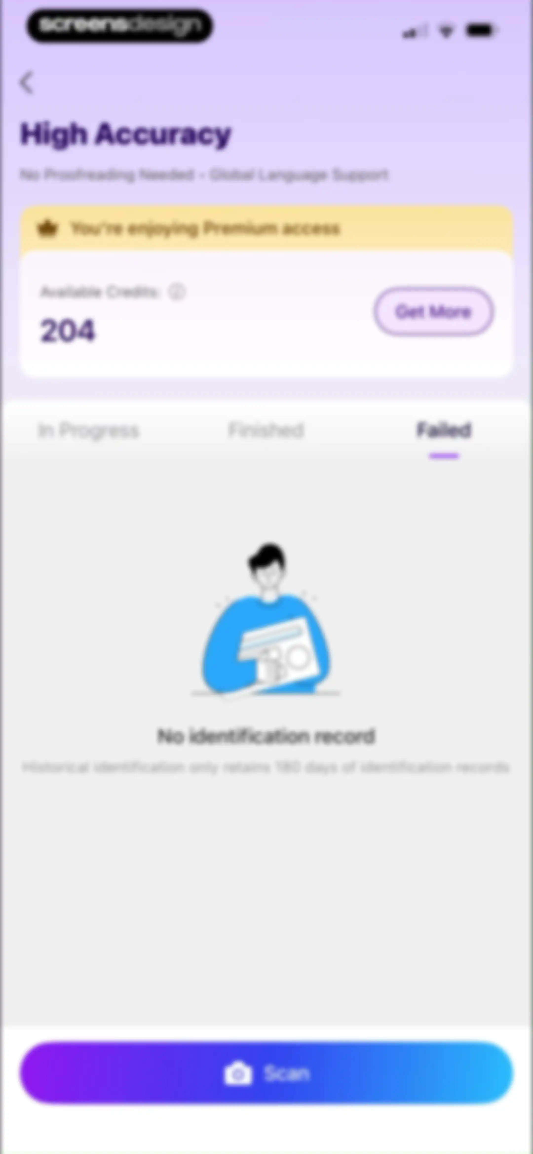 CamCard AI Business Assistant screen 116