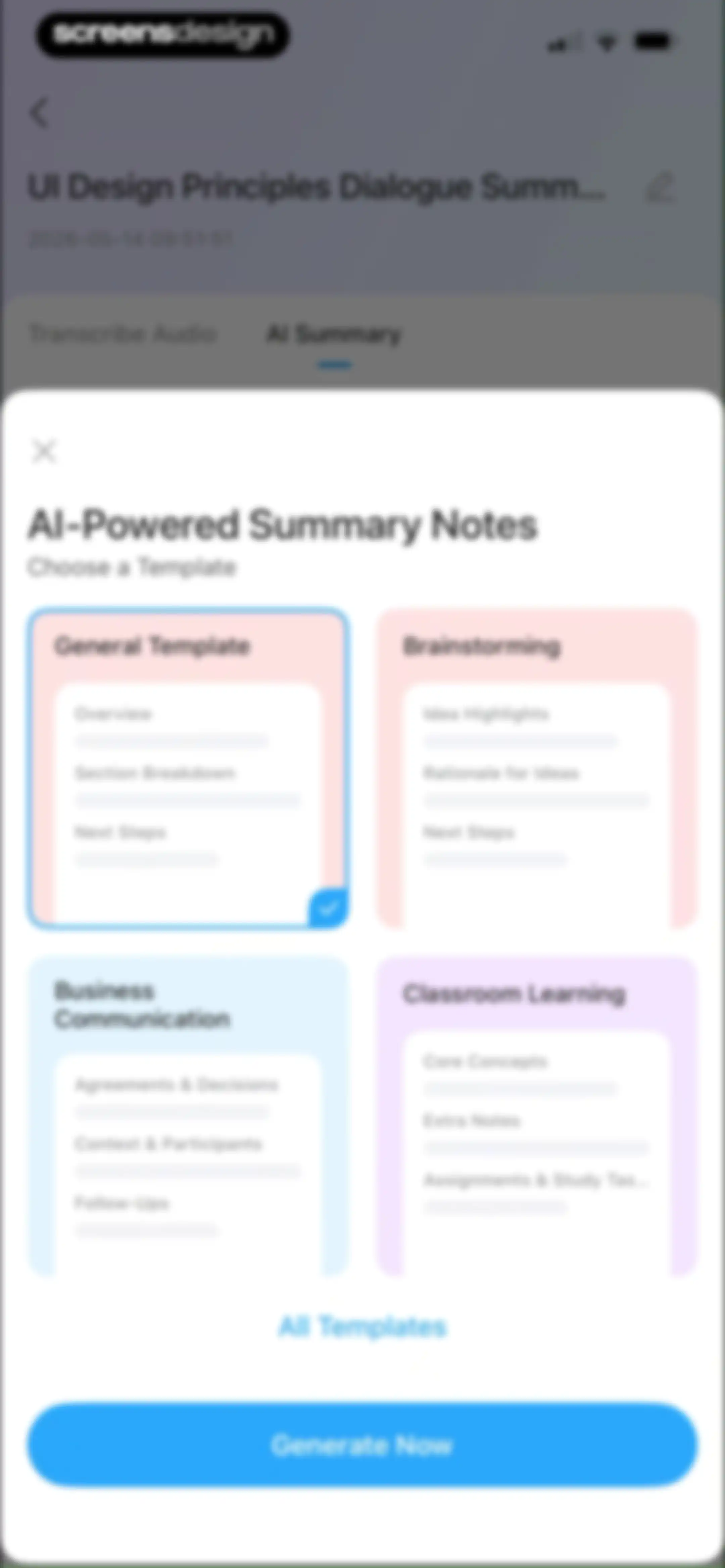 CamCard AI Business Assistant screen 82