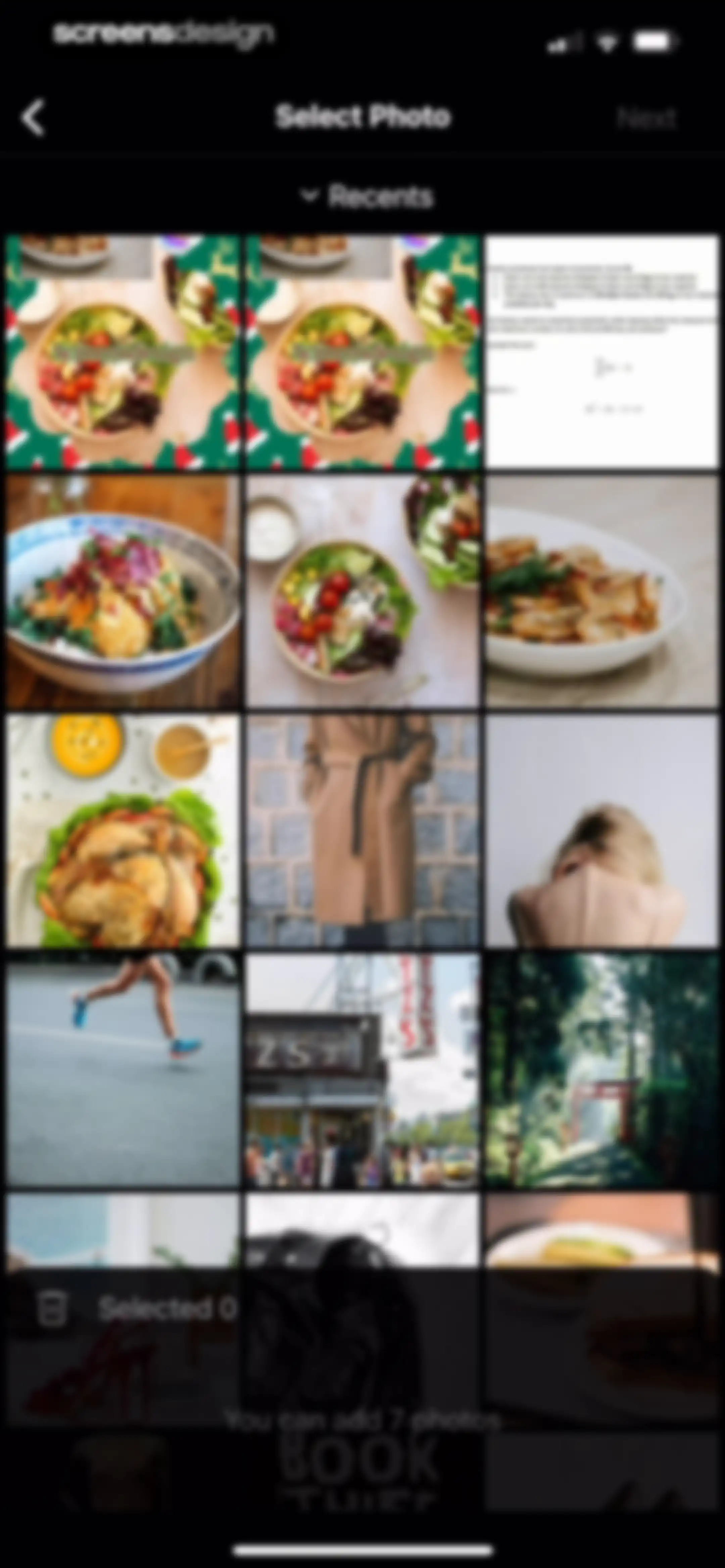 Layout for Instagram: Collage screen 56
