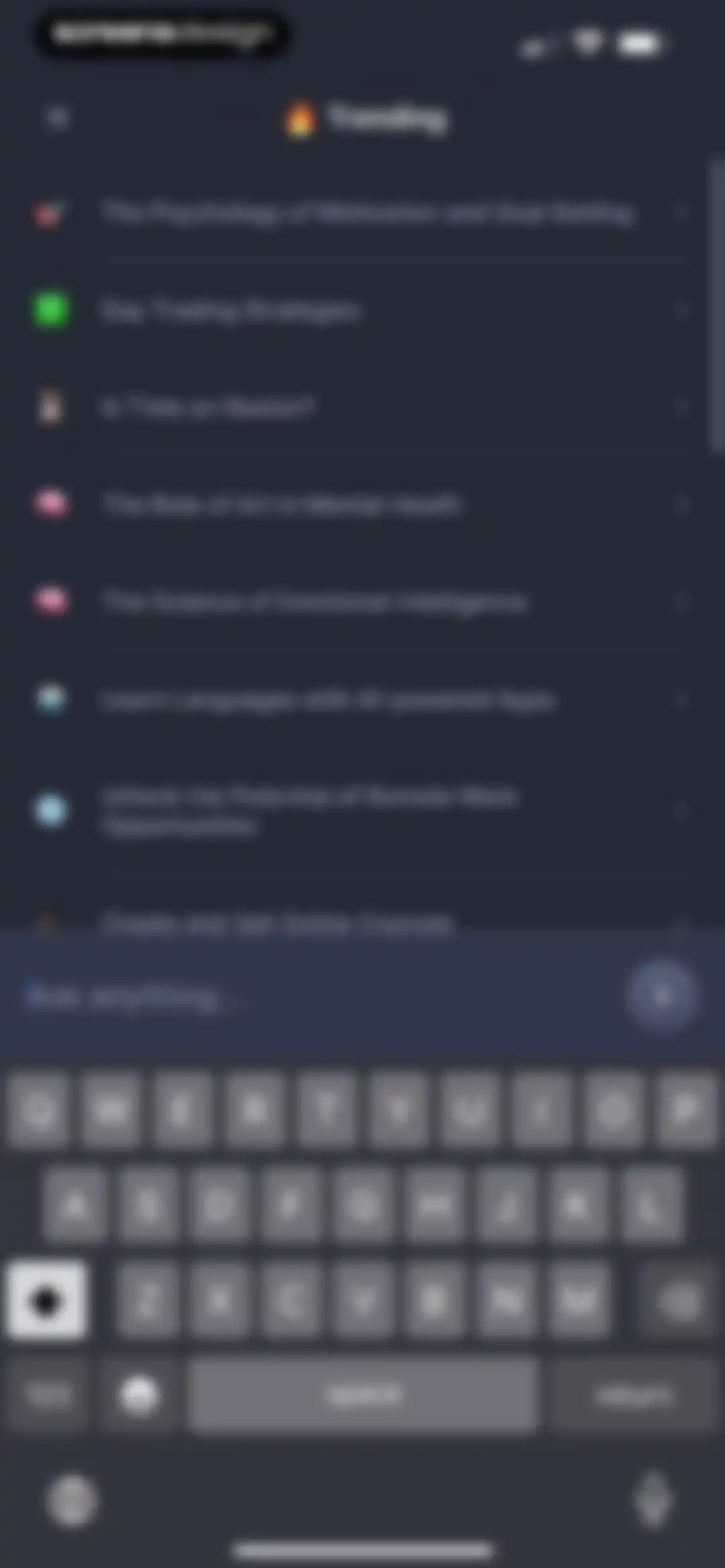 VisualMind: AI MindMap/Chatbot screen 43
