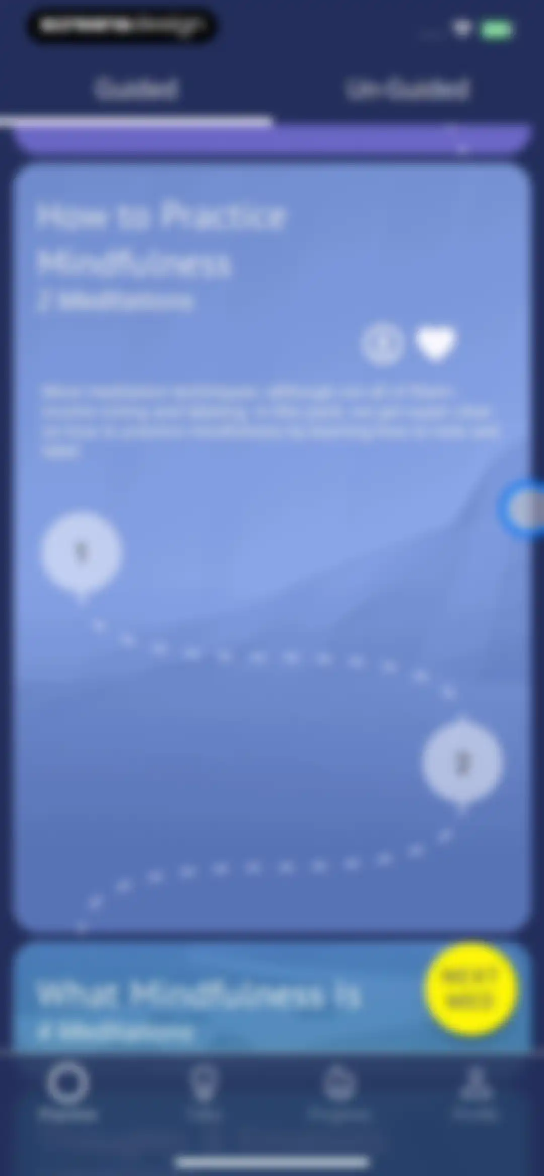 Brightmind Meditation screen 30