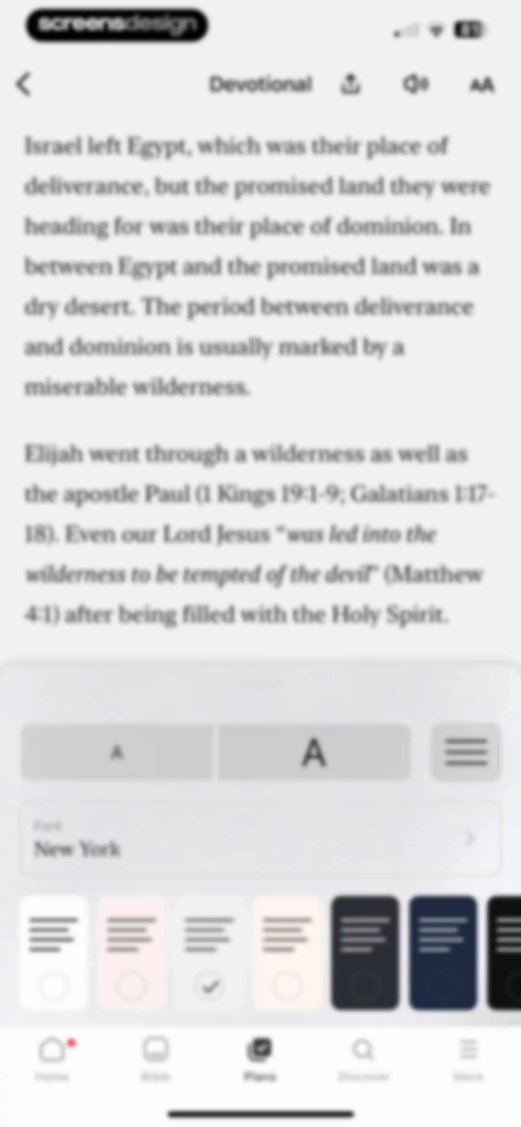 Bible screen 75