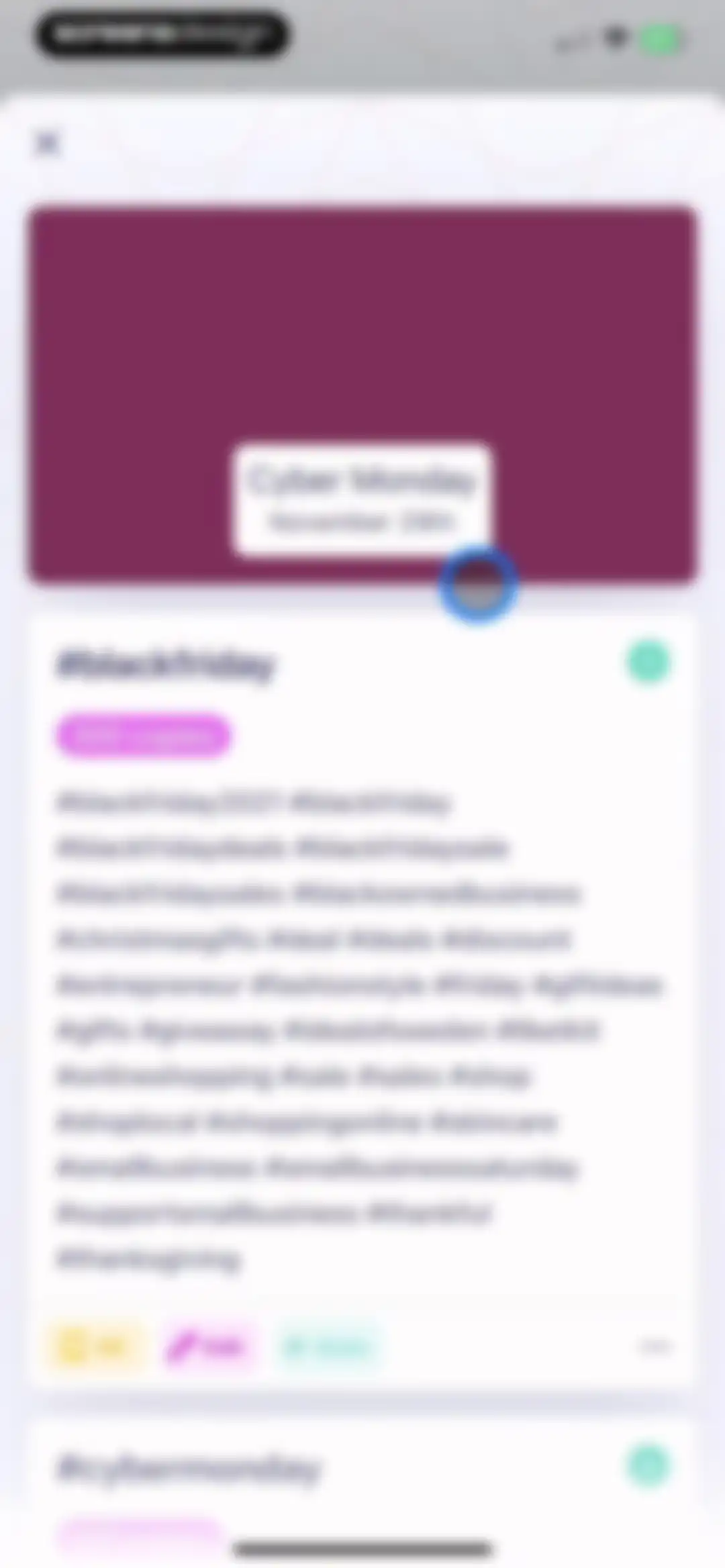Hashtag Expert: AI Captions screen 50