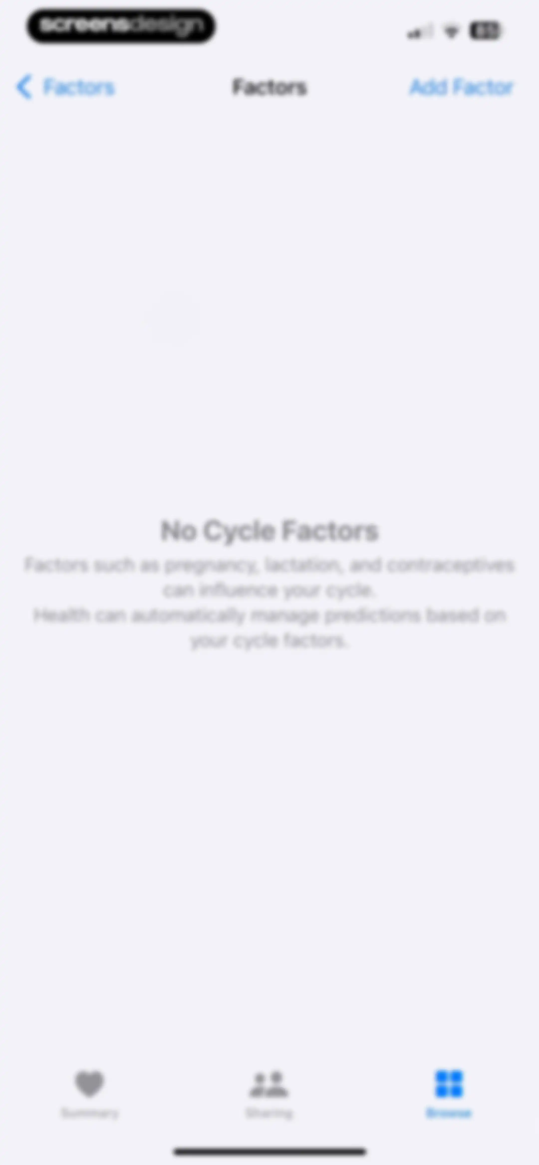 Apple Health screen 96