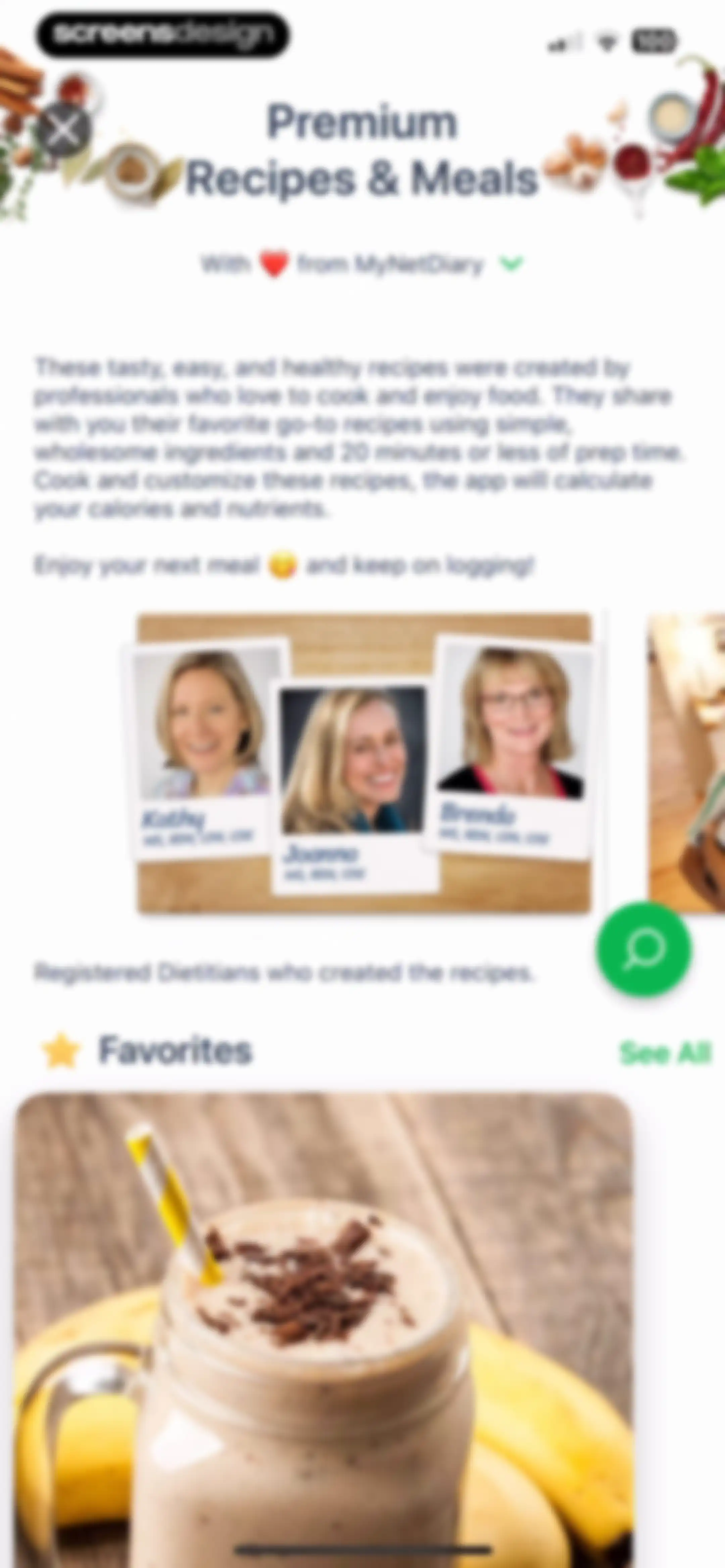 Calorie Counter - MyNetDiary screen 170