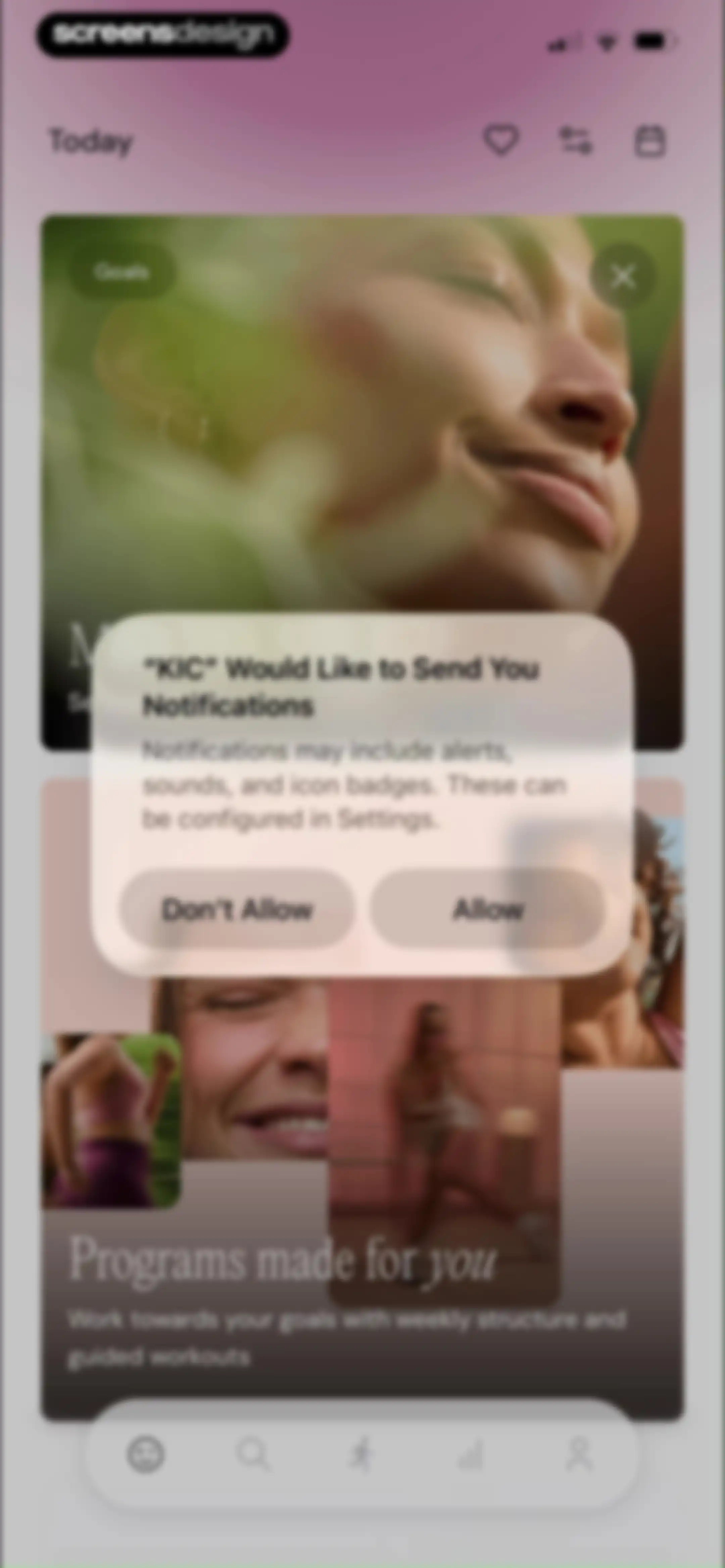 KIC Wellness screen 18